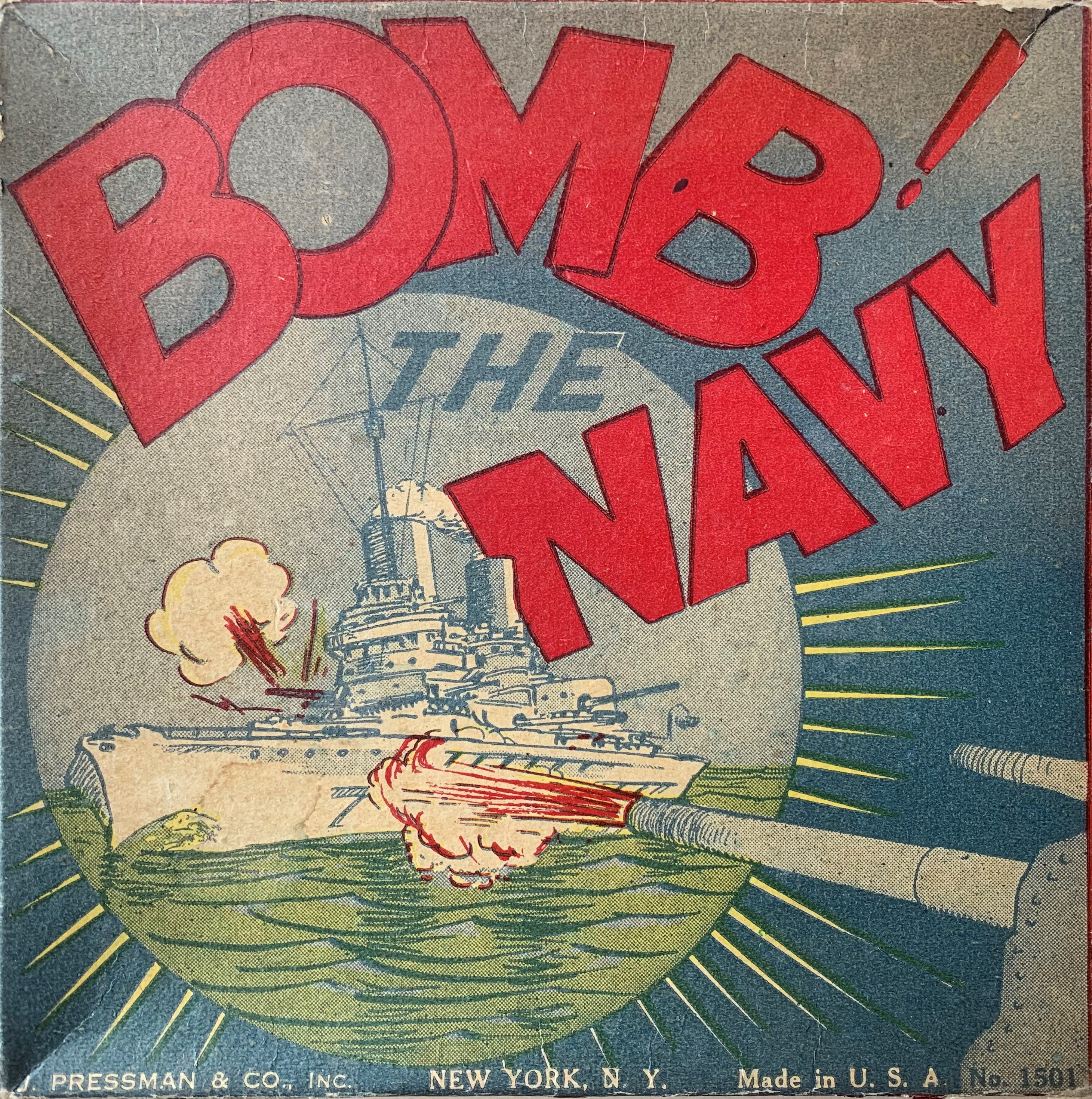 Bomb Navy Box Top