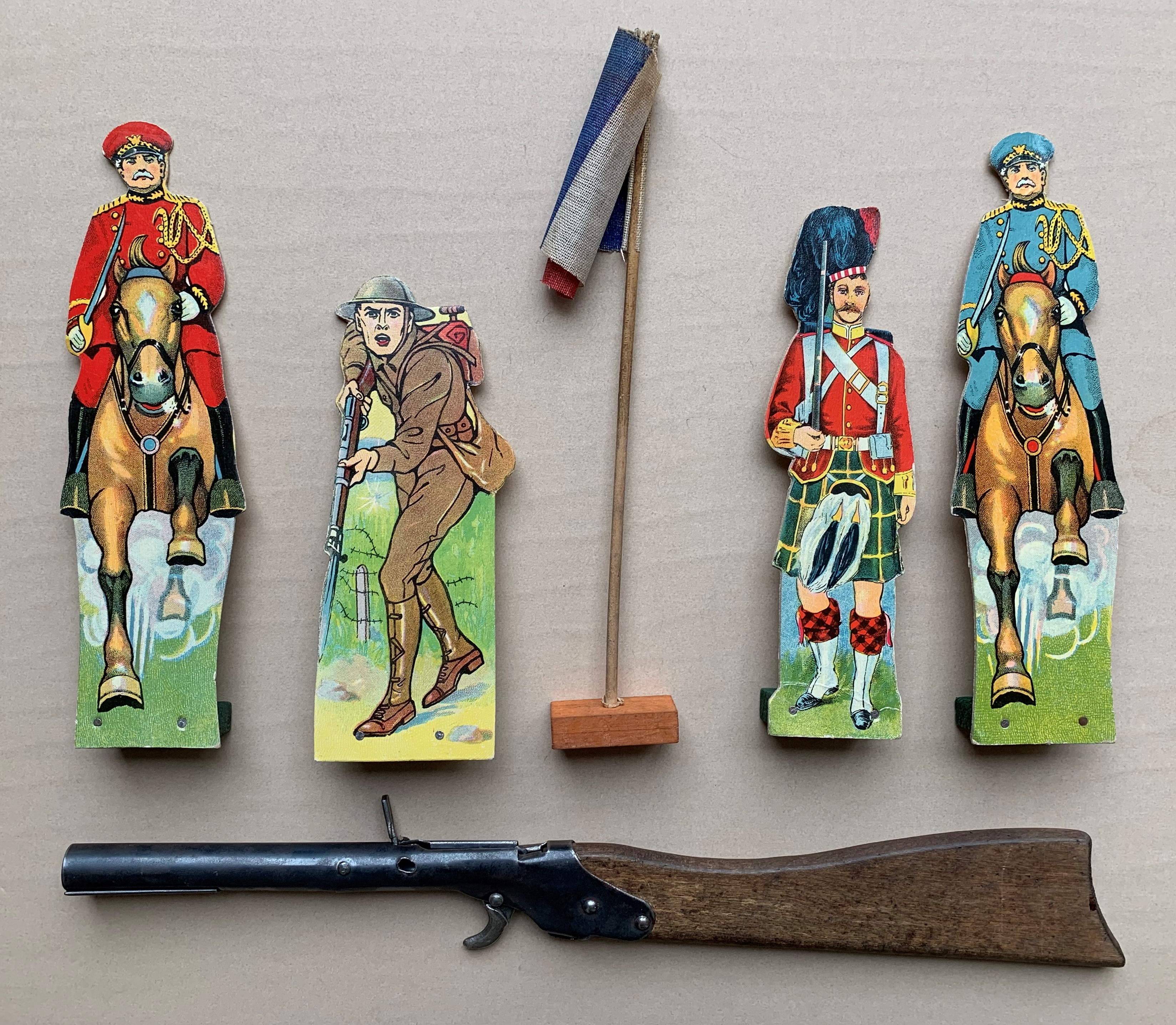 Wwi Targets And Gun