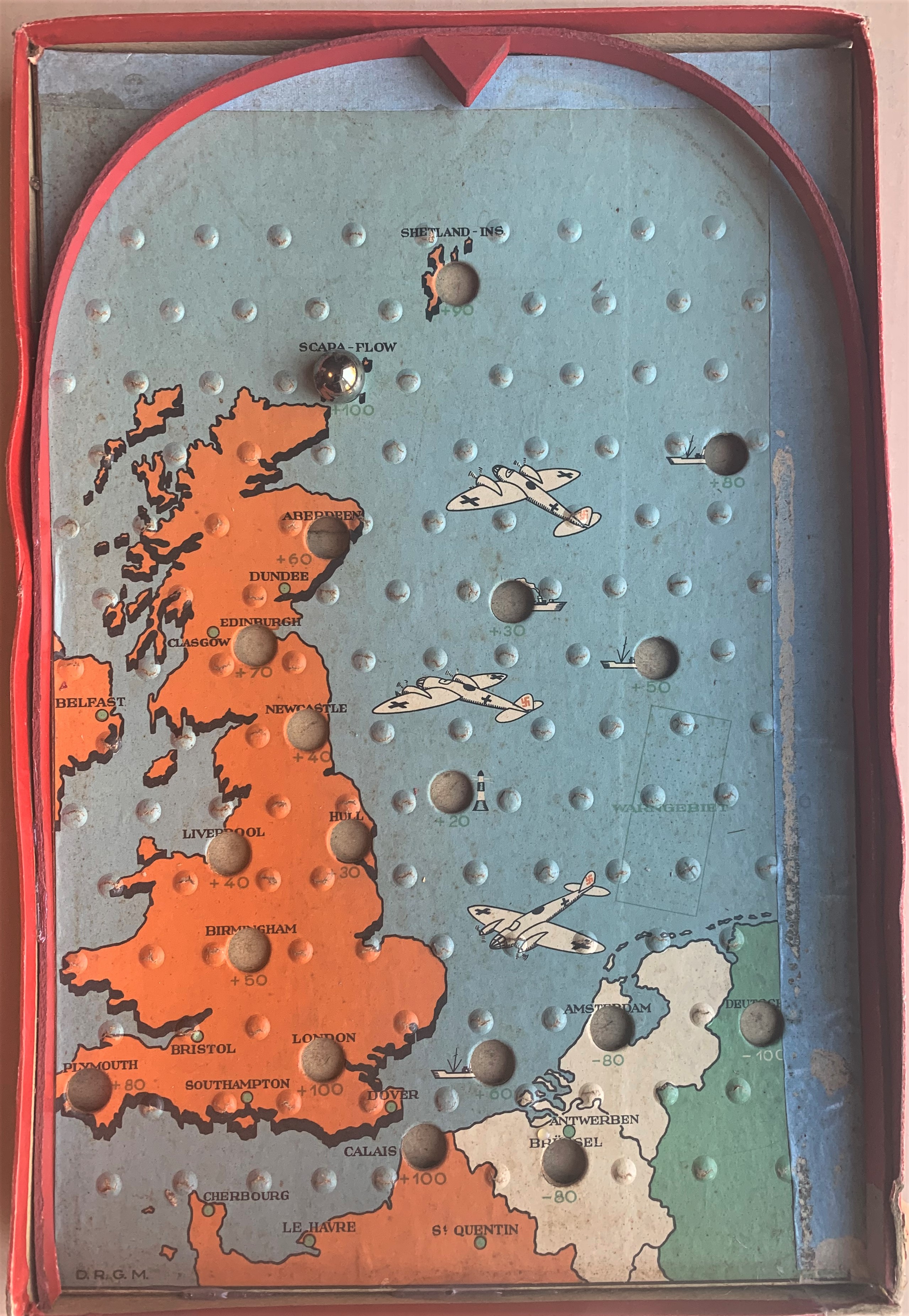 Board for Bomber uber England