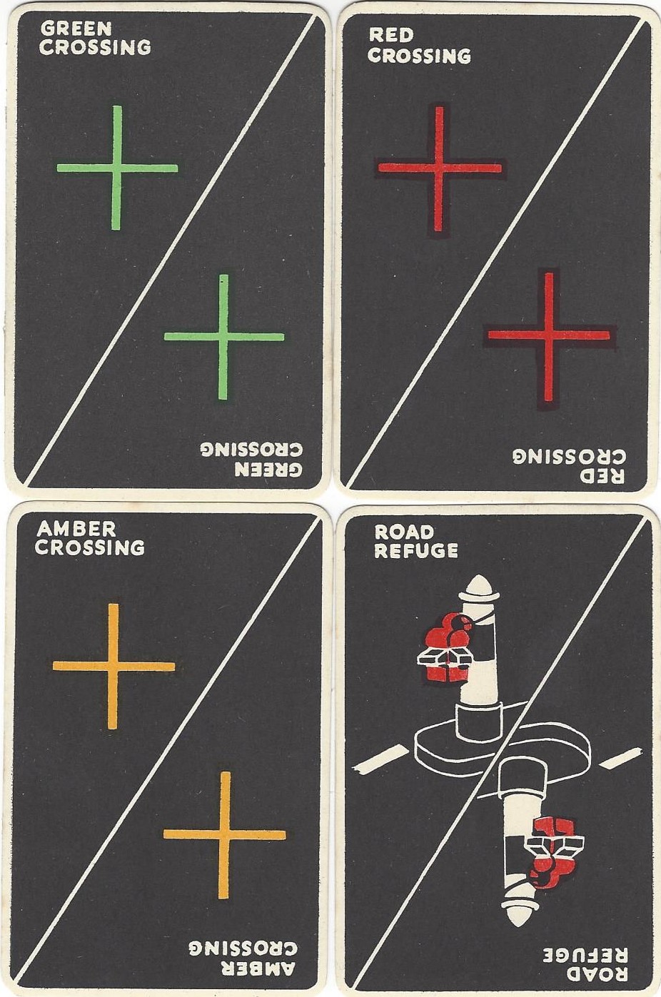 Street crossings on the Black-Out board