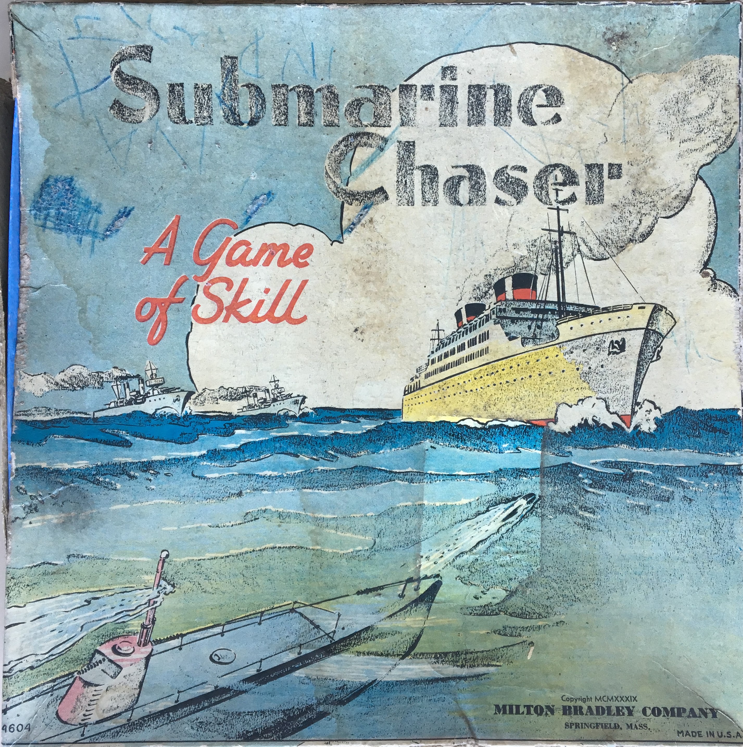 Box cover for Submarine Chaser