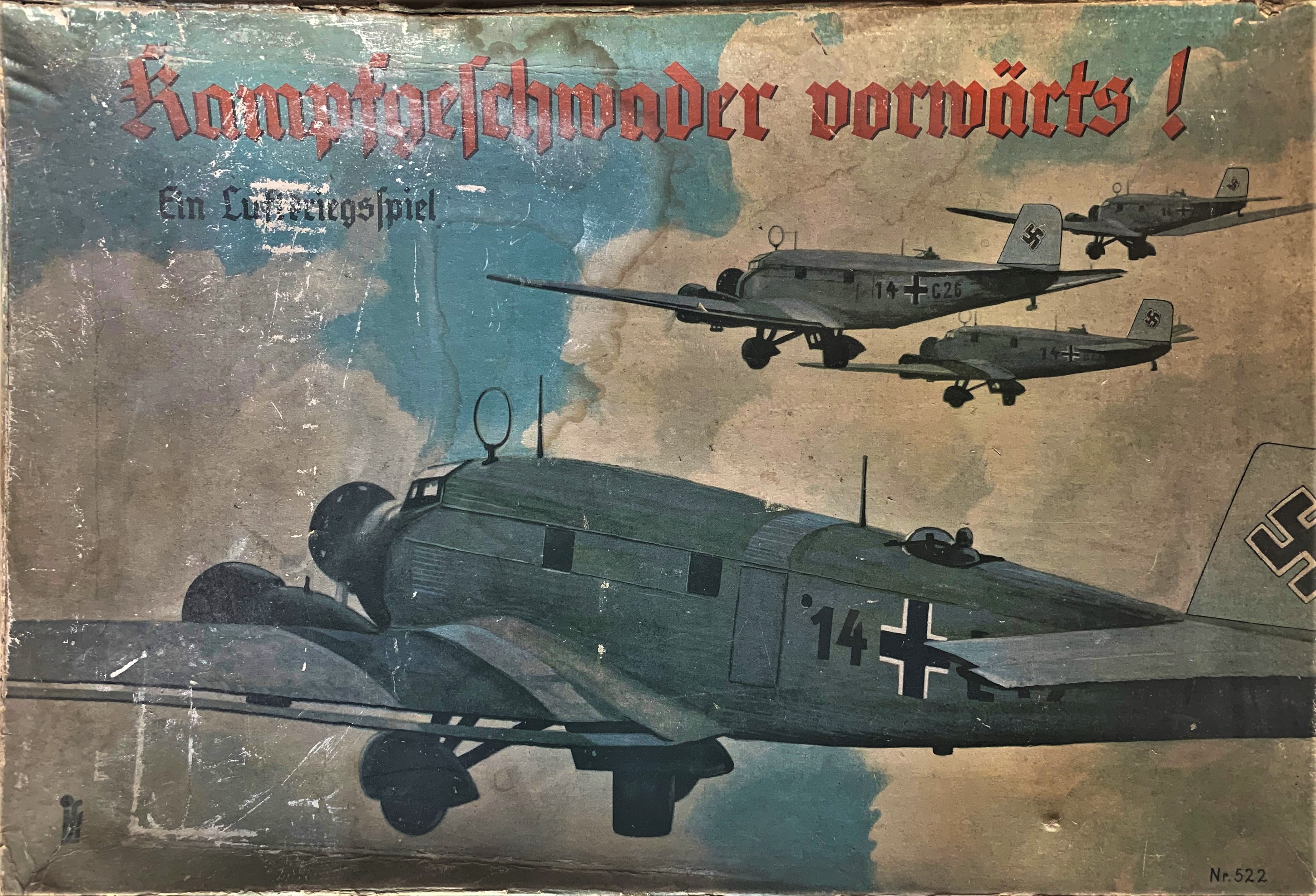 Box cover for Kampfgeschwader vorwarts!