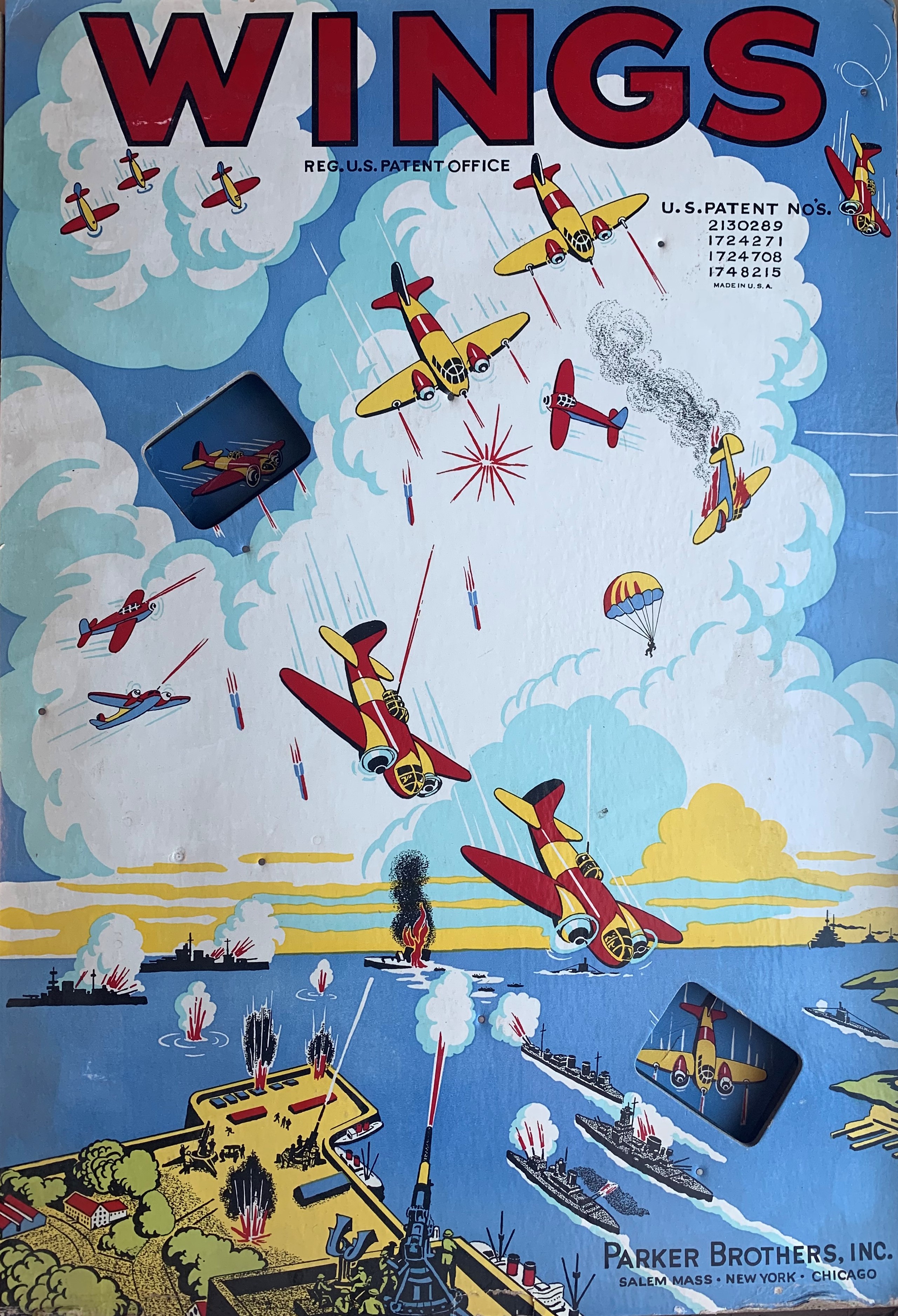 Wings Target Board Horizontal