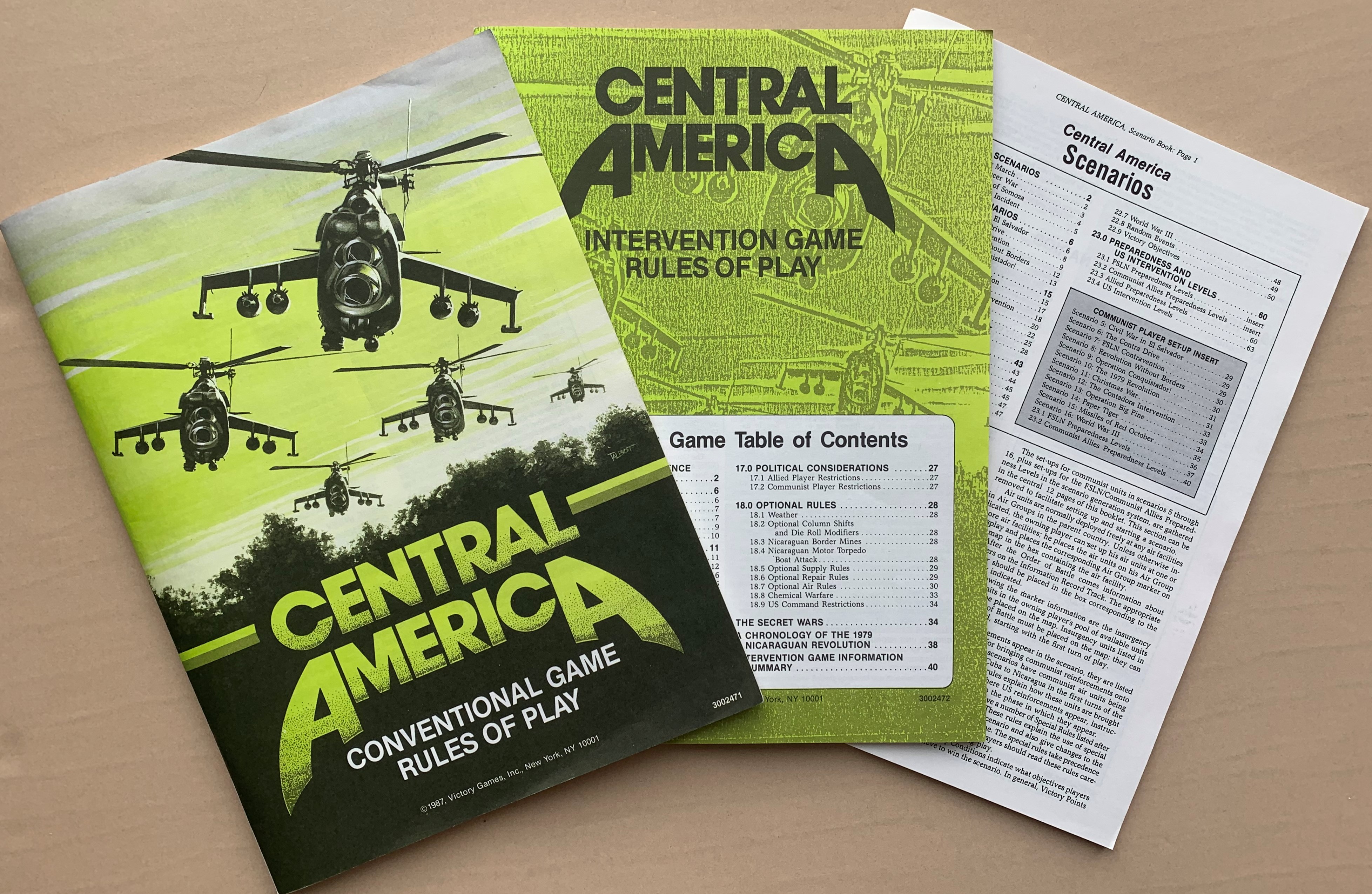 Central America Rules And Scenarios