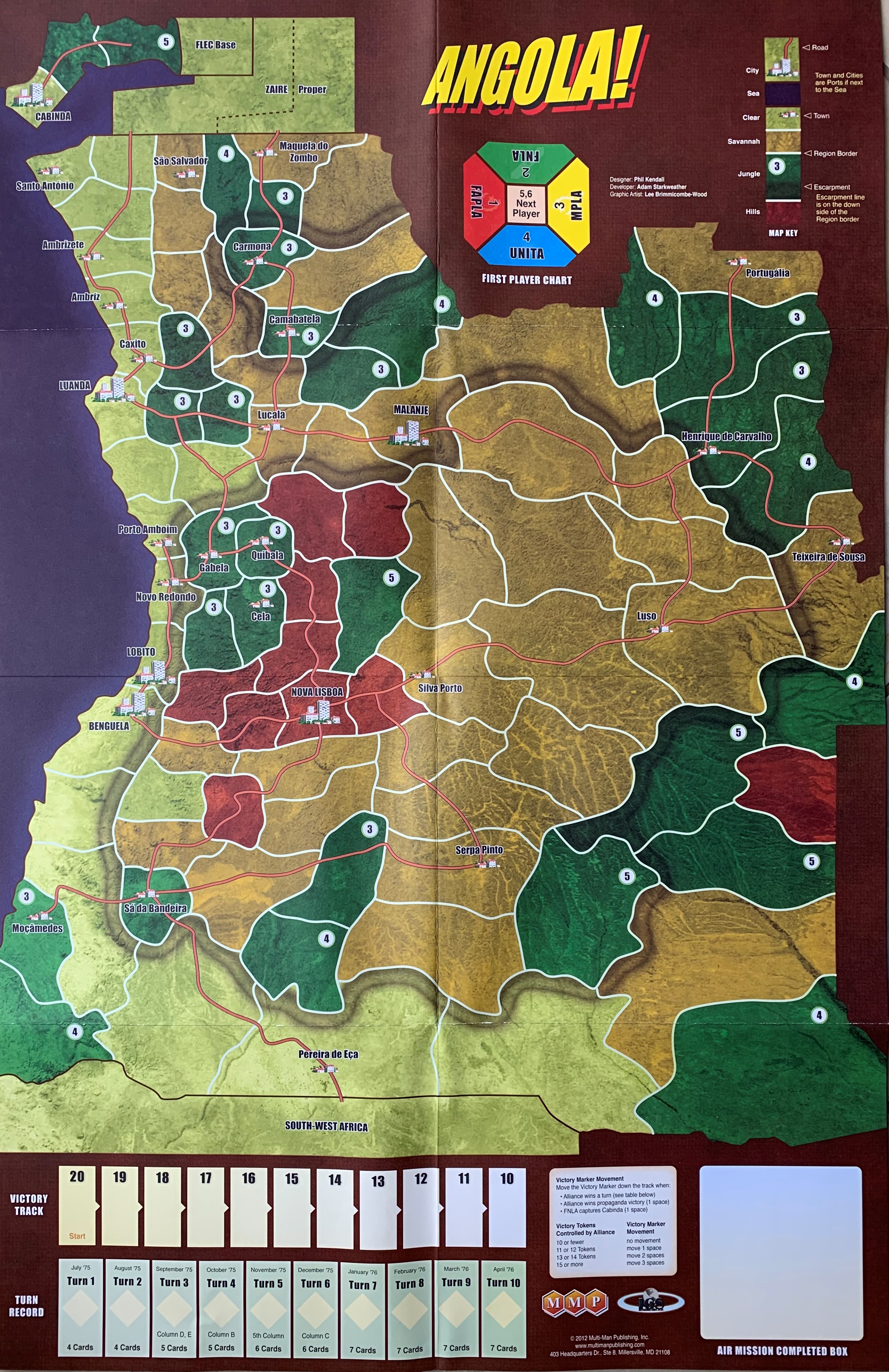 Angola Mmp Map