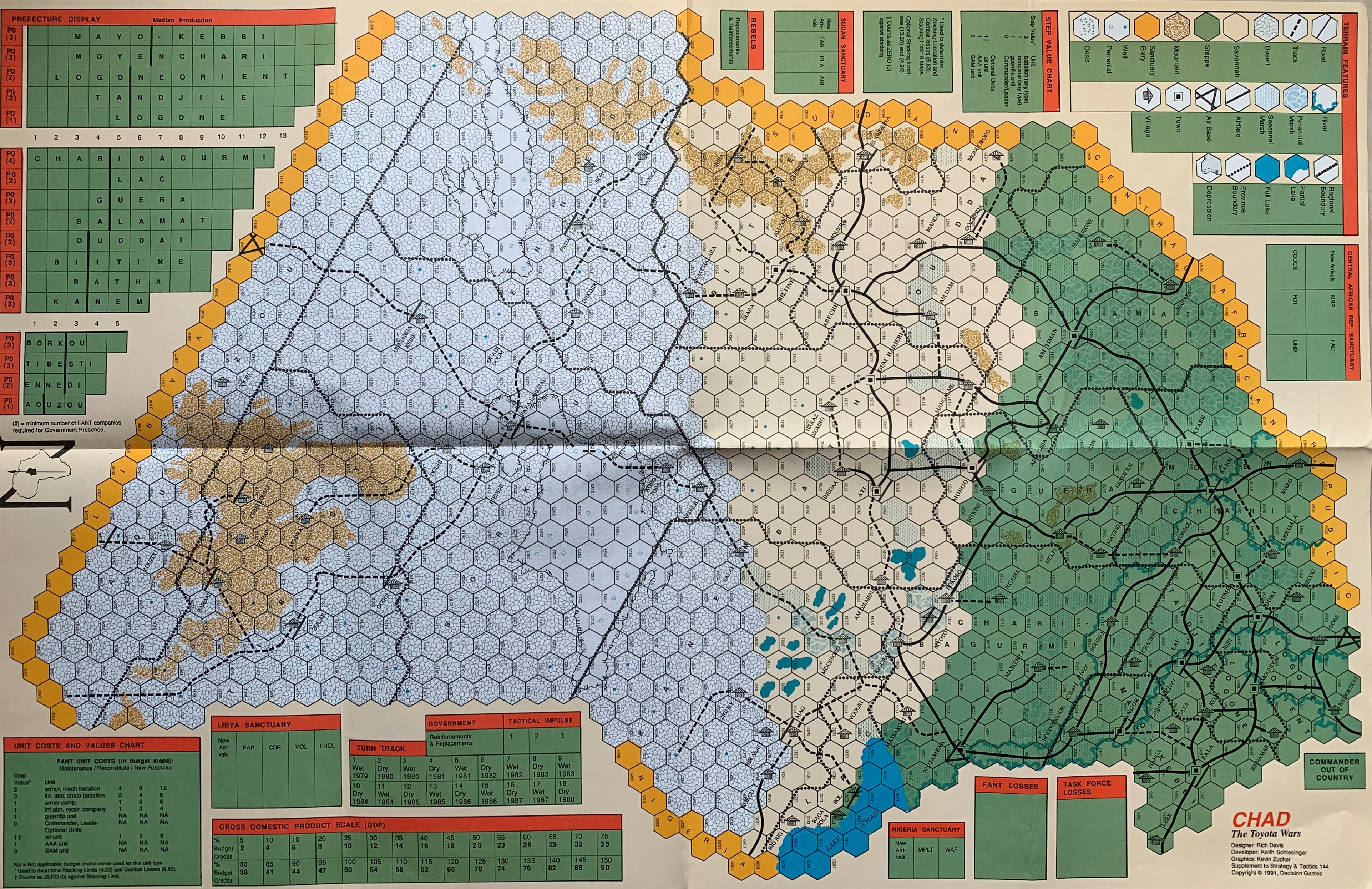Chad Map