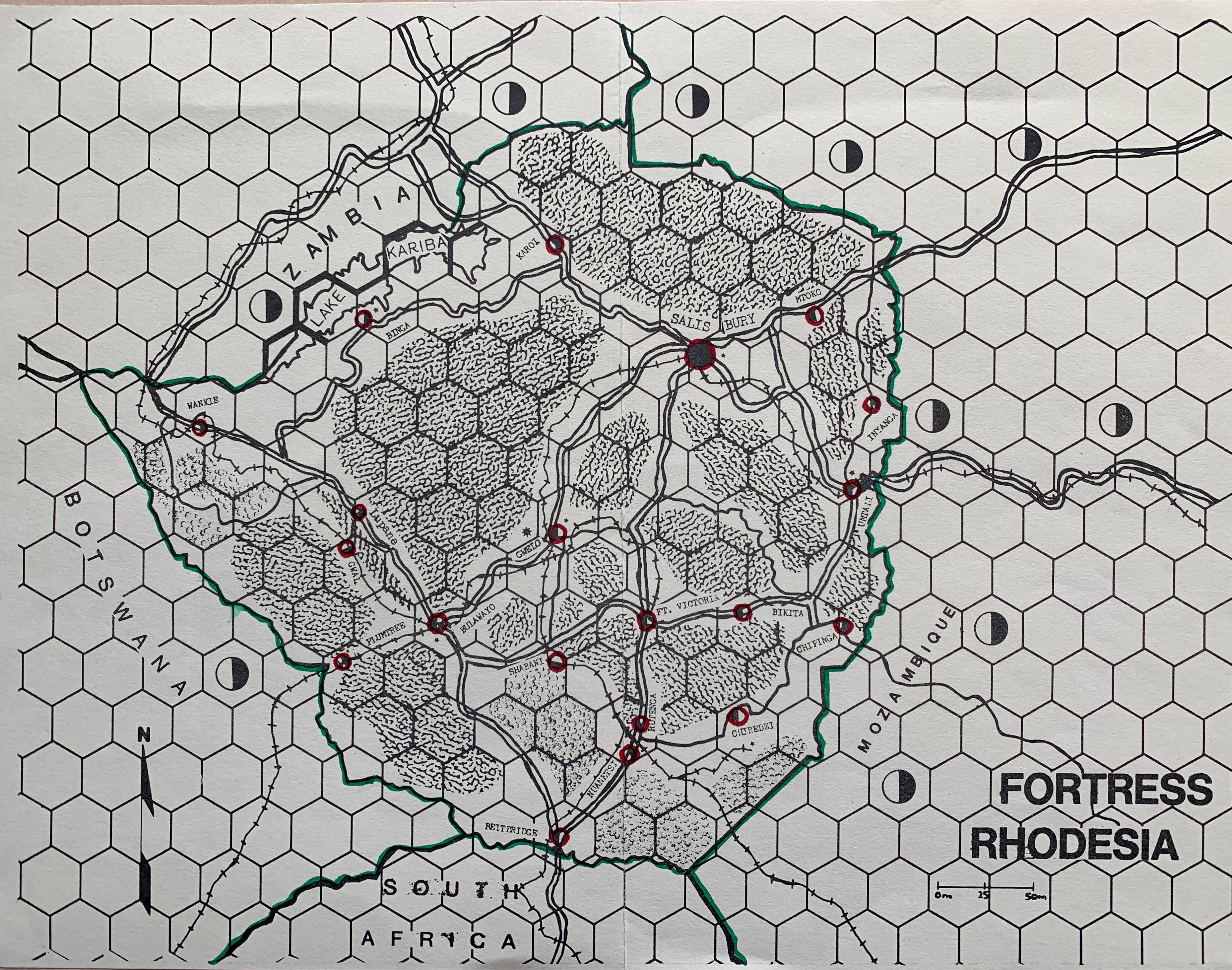 Rhodesia Map