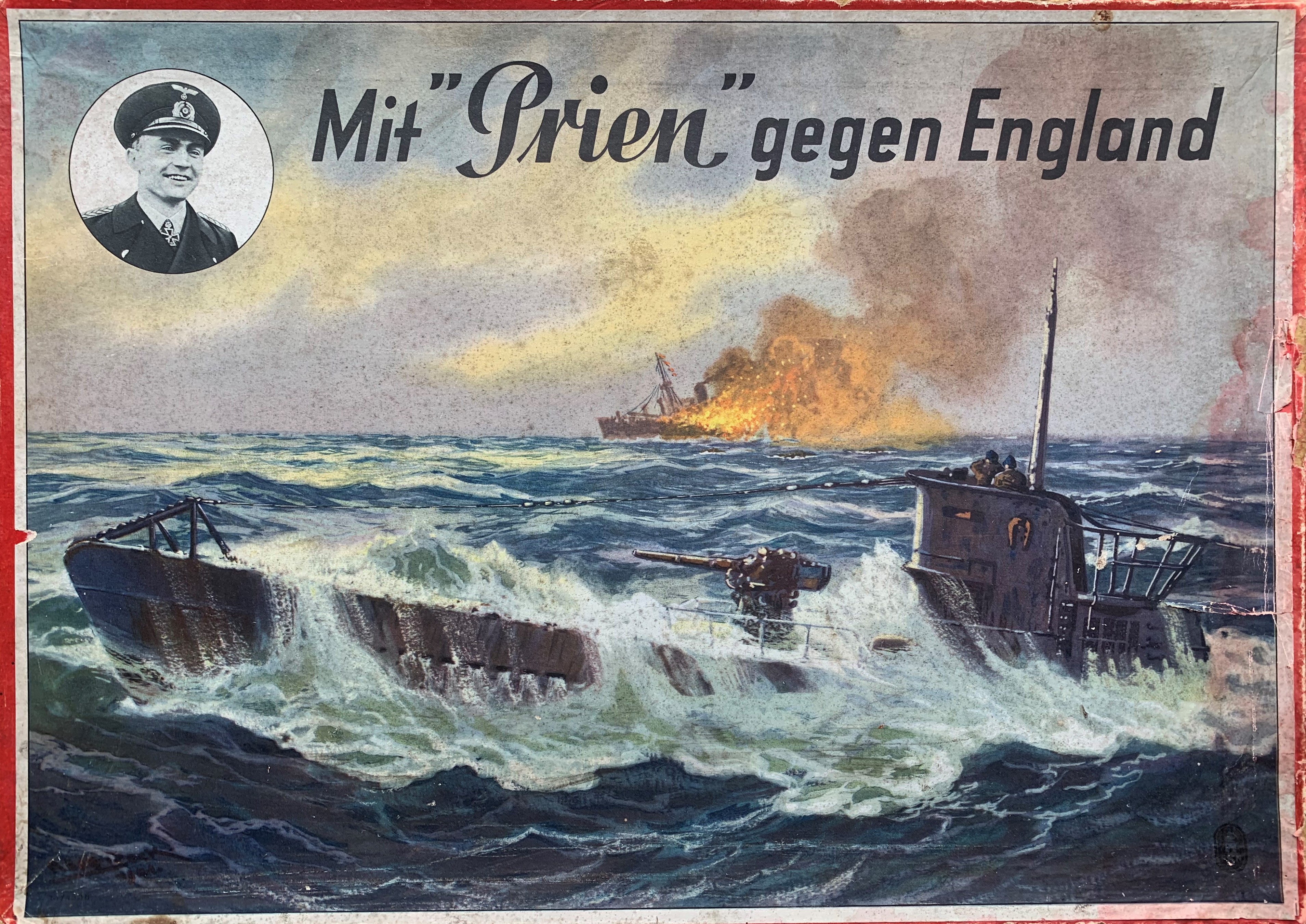 Box cover for Mit “Prien” gegen England