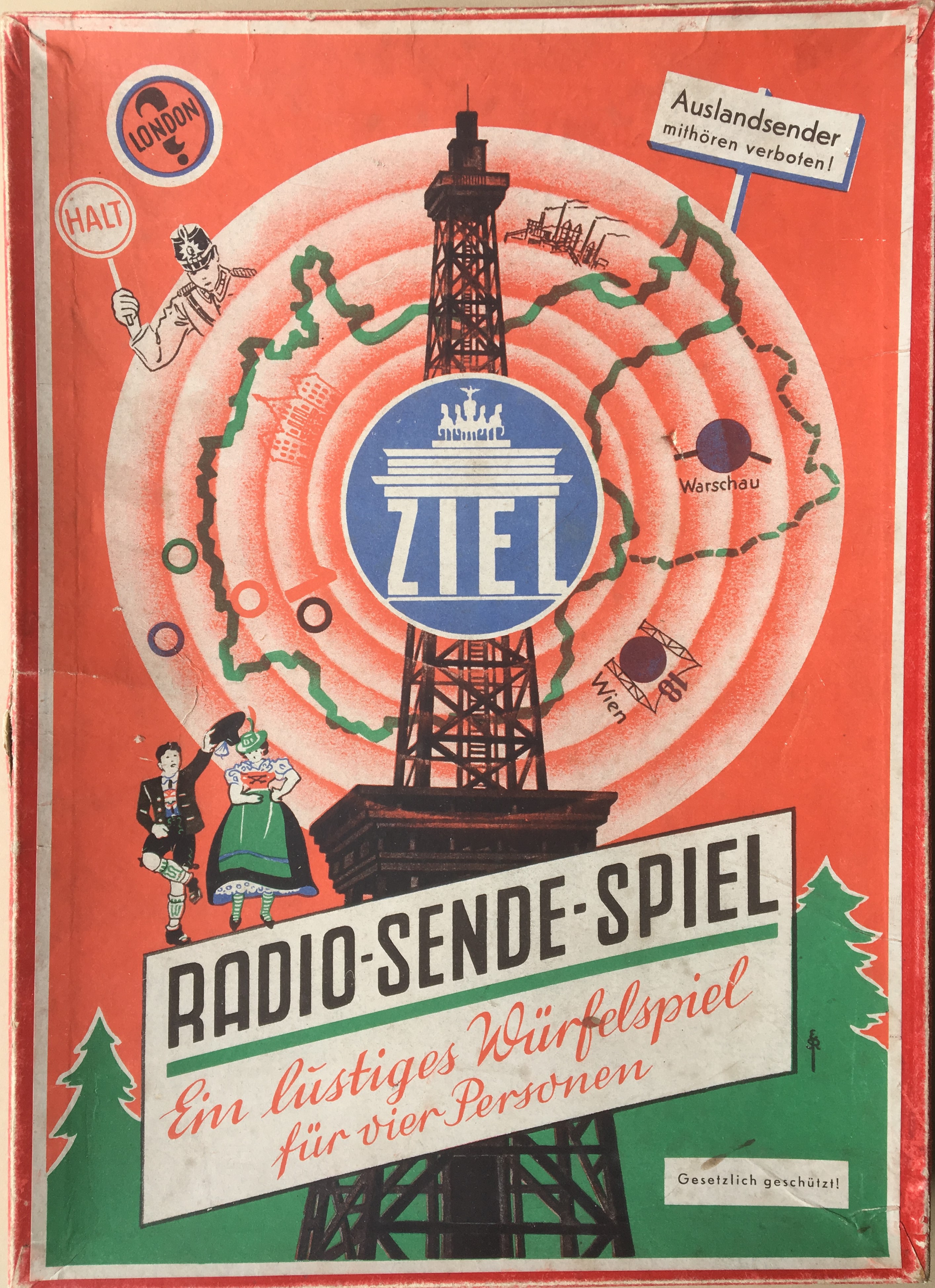 Box cover for Radio-Sende-Spiel