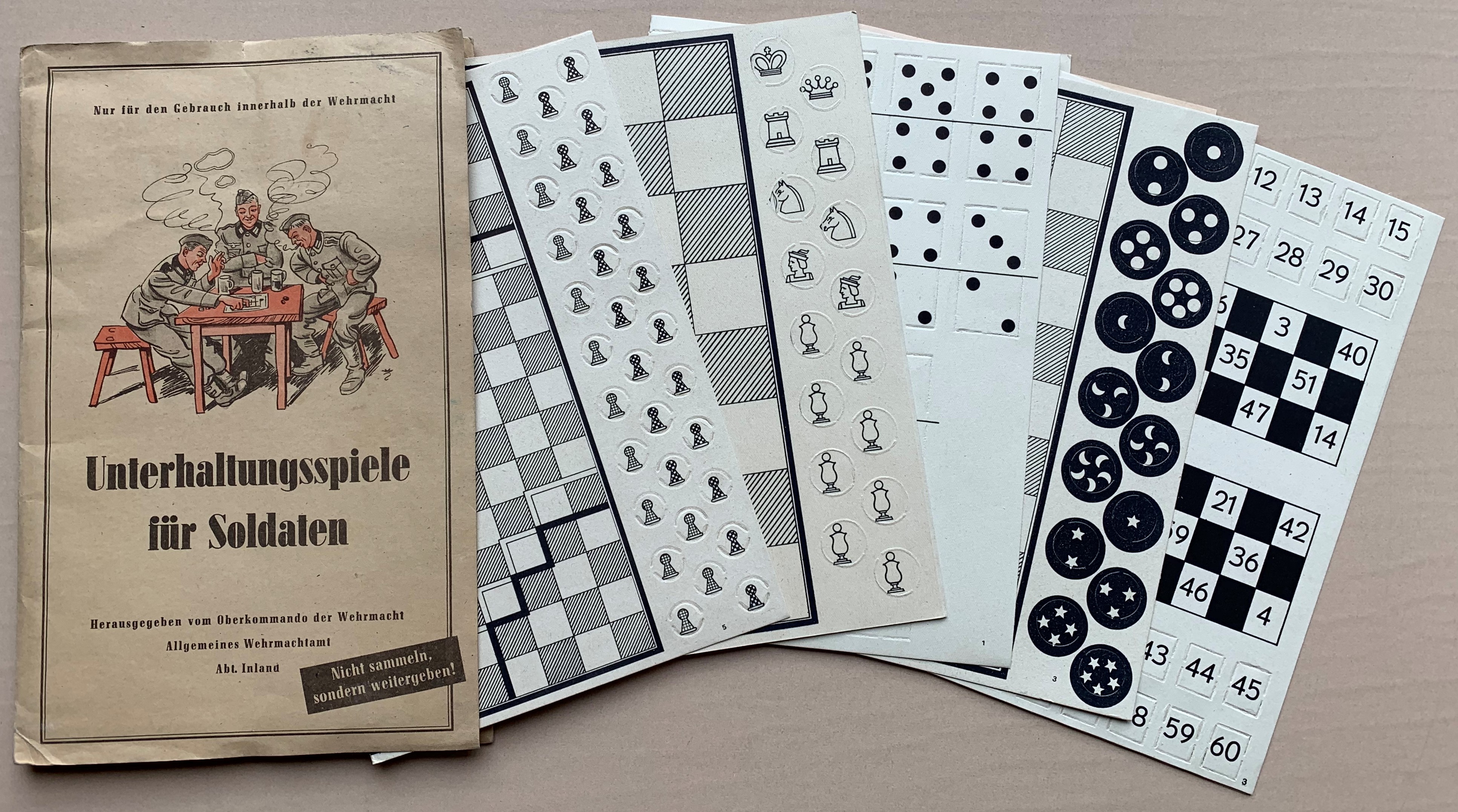 Cover of Unterhaltungsspiel fur Soldaten envelope