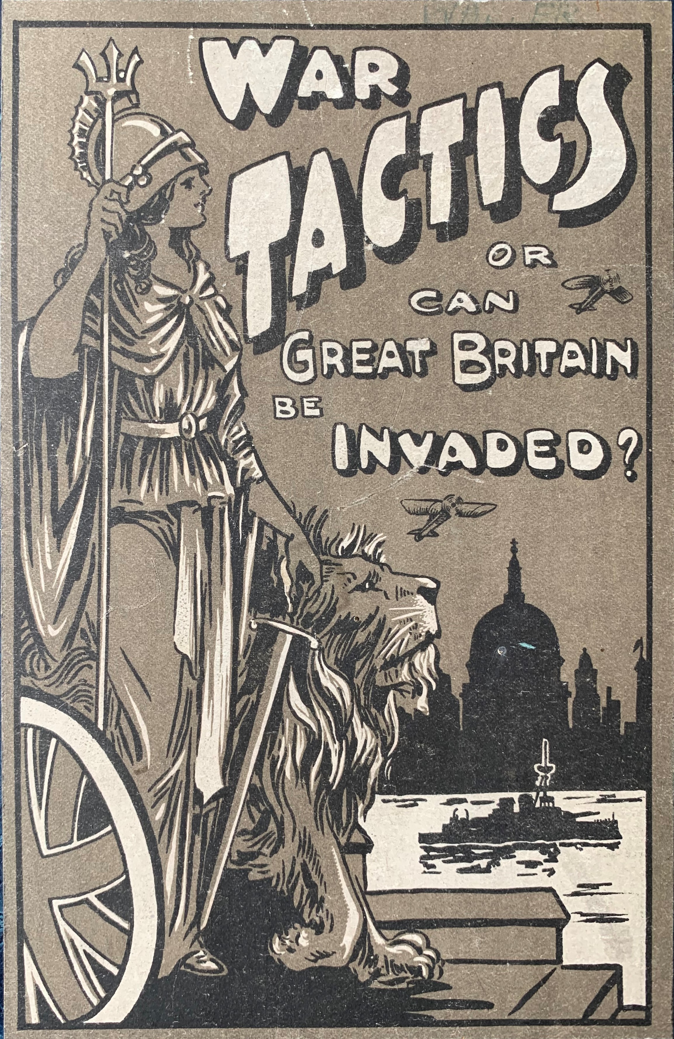 Label for War Tactics: or Can Great Britain Be Invaded?
