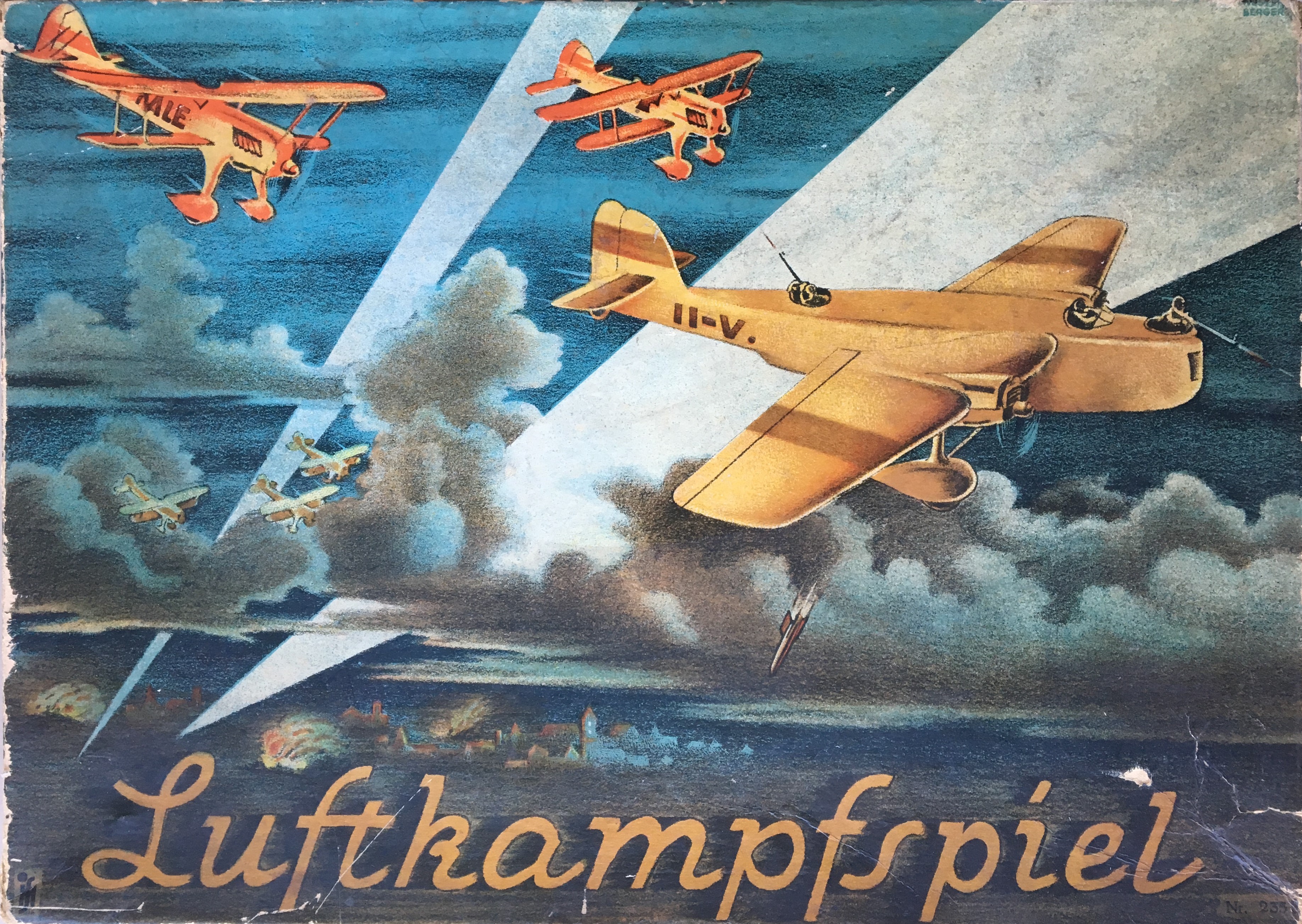 Box cover for Luftkampfspiel