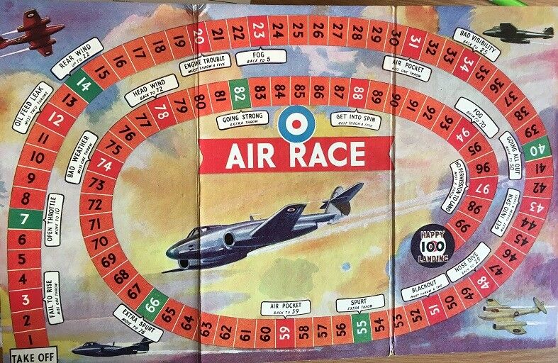 Air Race Gloster Meteor Board