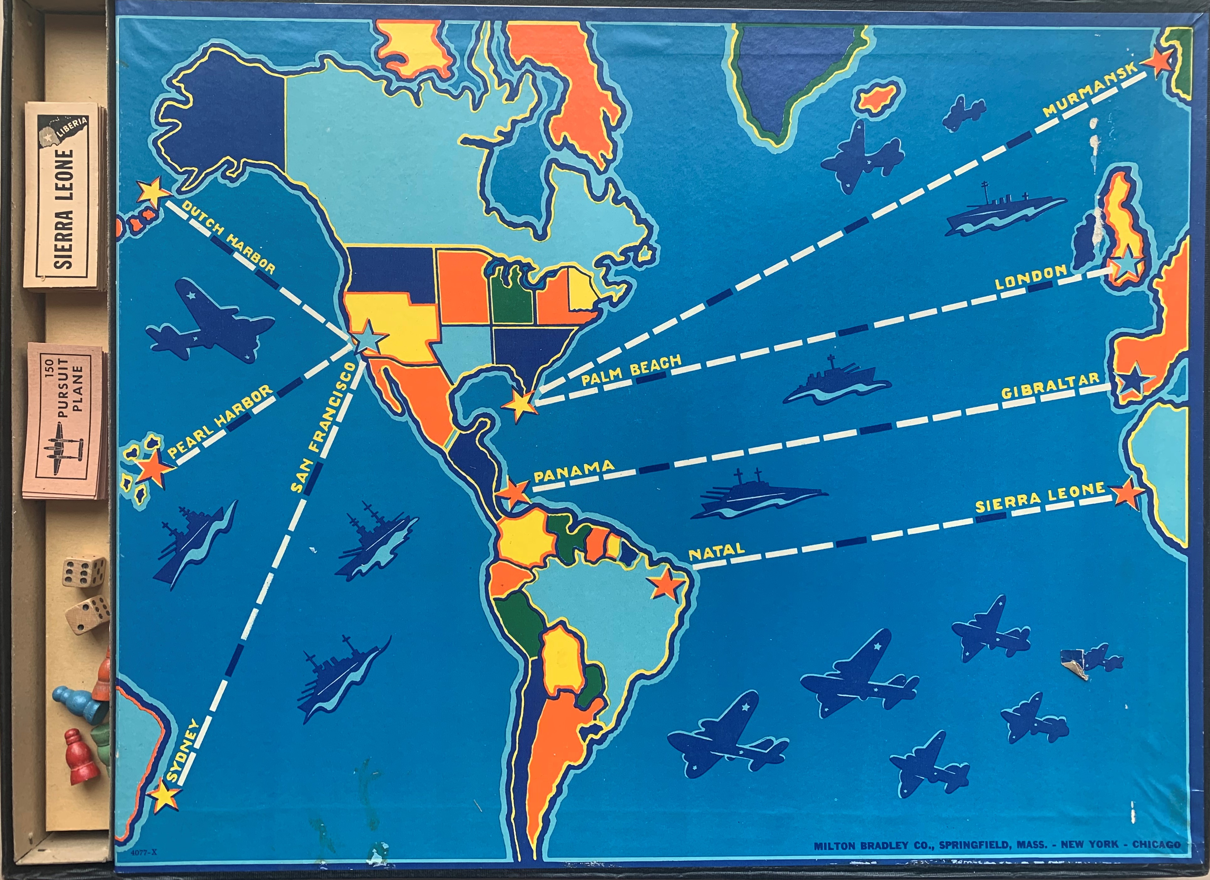 Ferry Command Board And Pieces