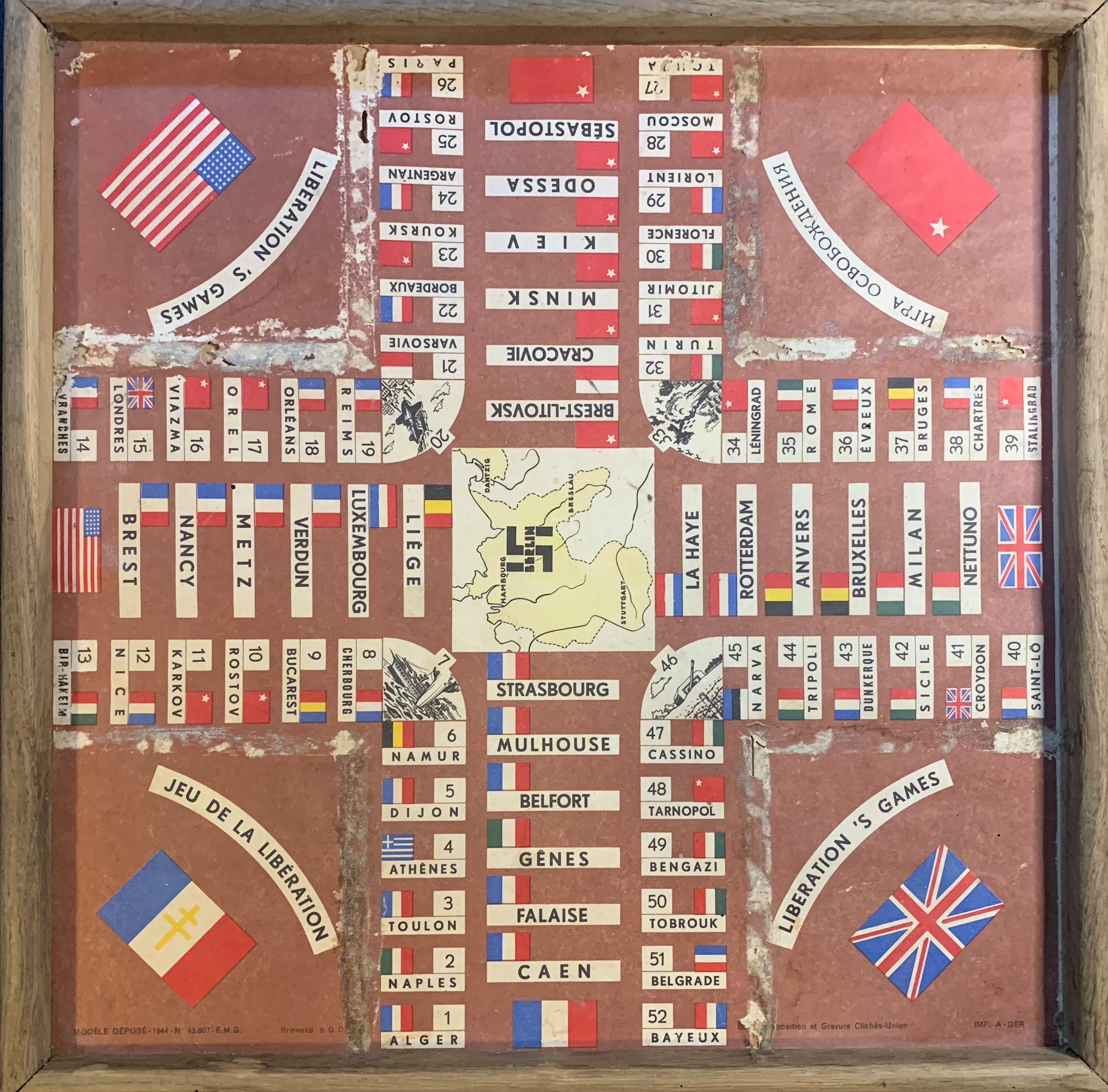 Liberation Board Empty
