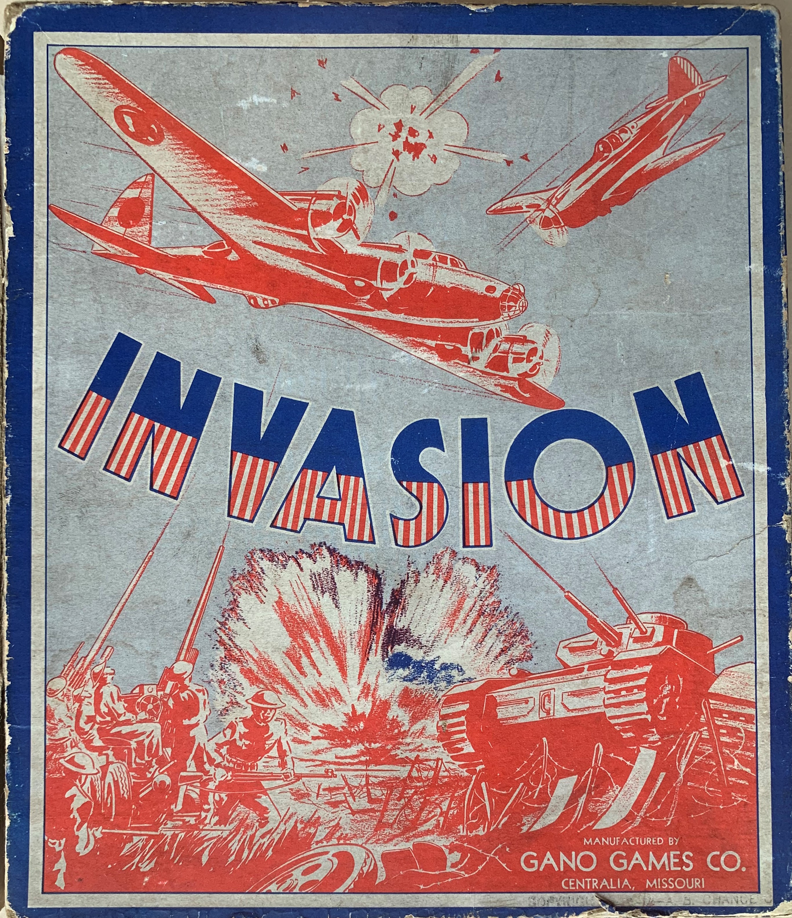 Box cover for Invasion