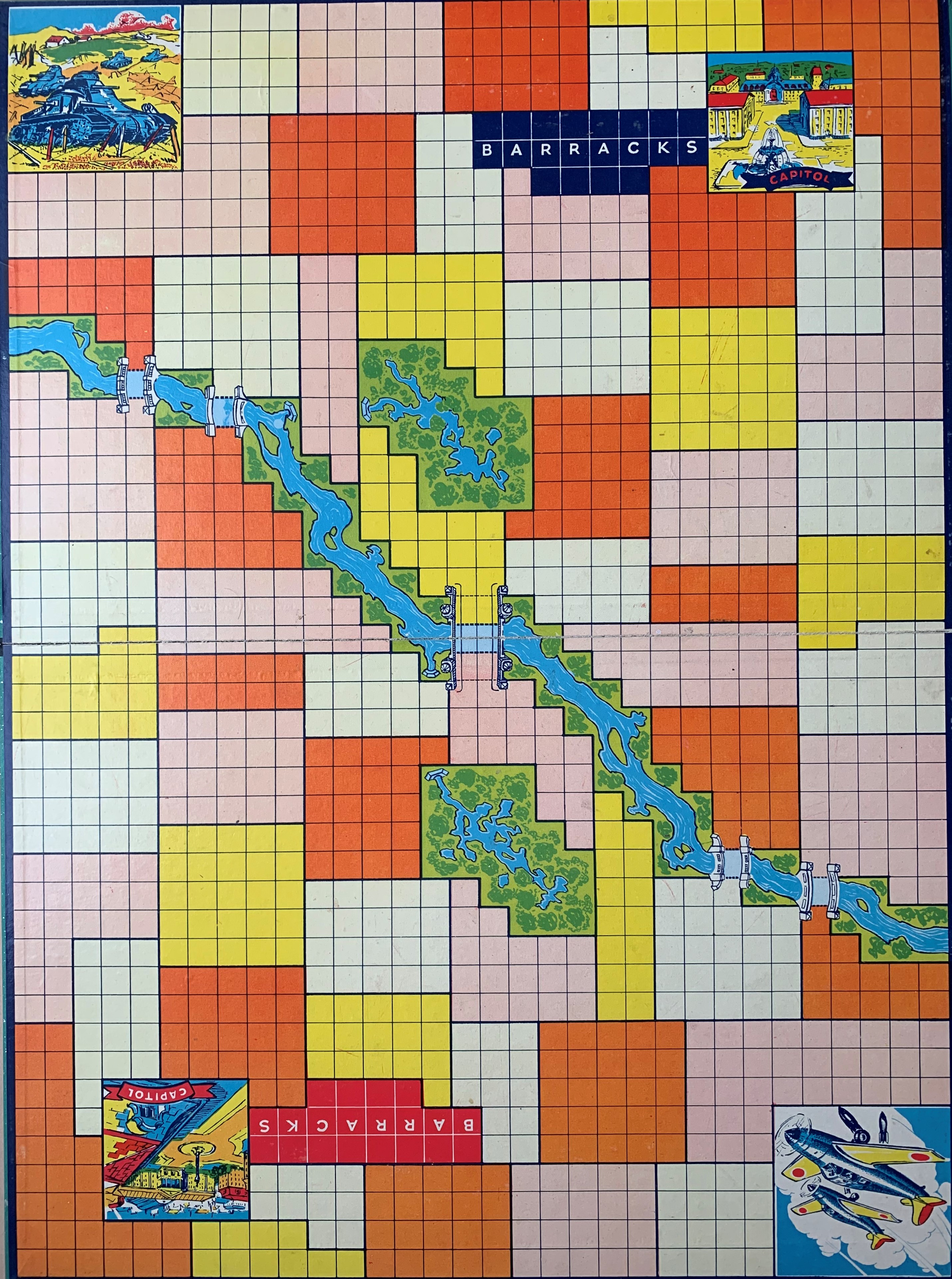 Board for Strategy: The Game of Armies