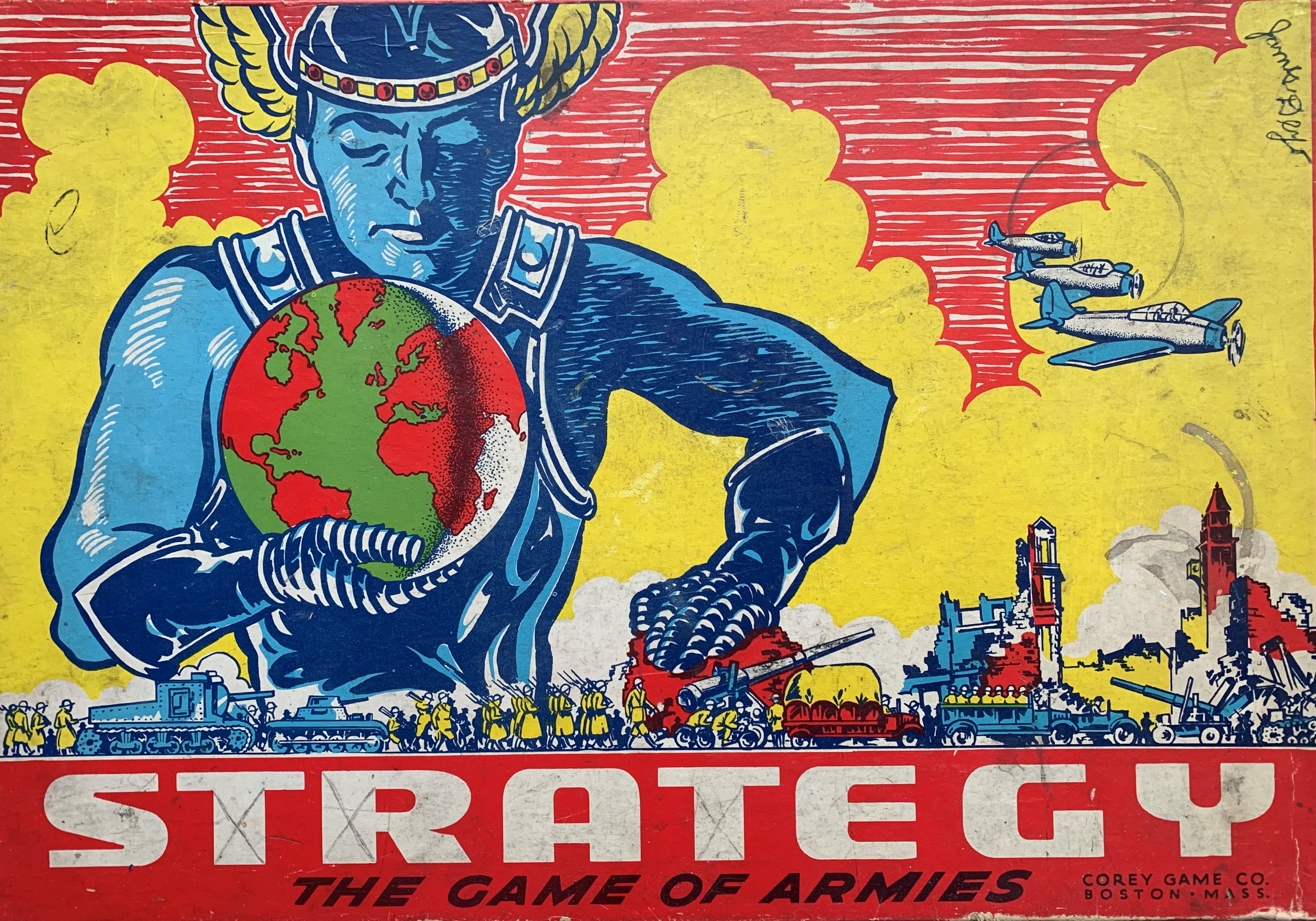 Box top for Strategy: The Game of Armies