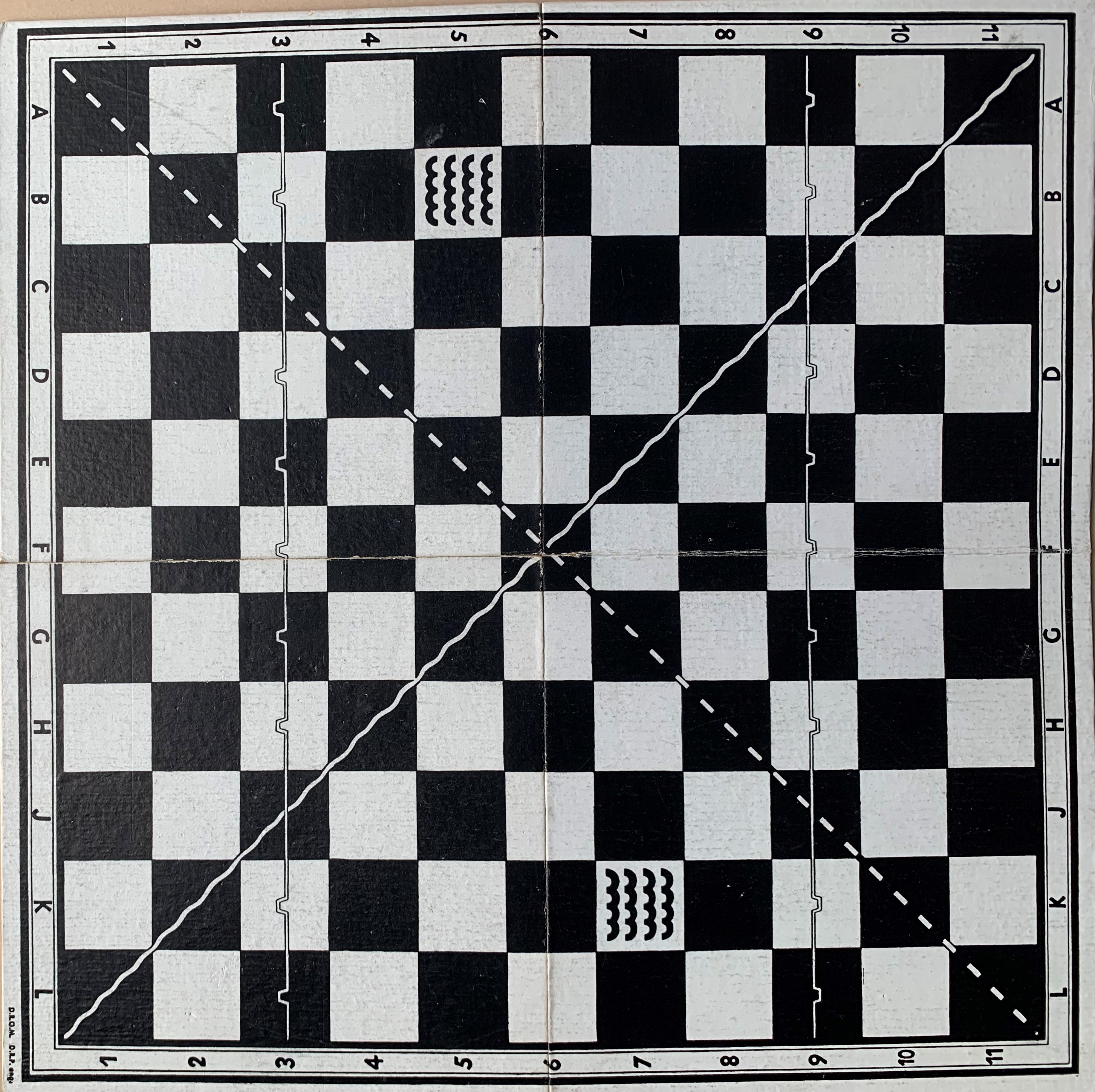 Board for Wehrschach Tak-Tik