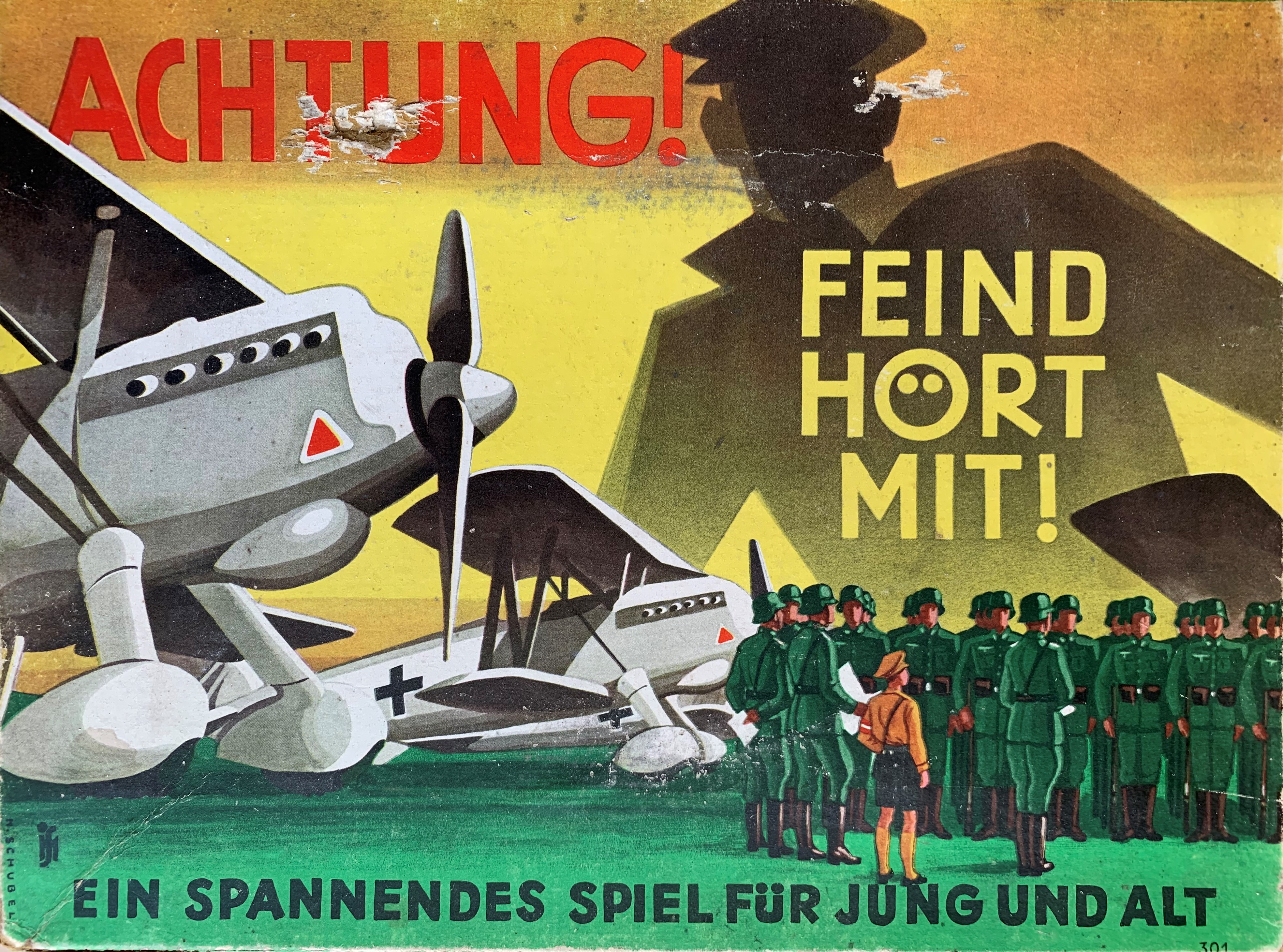 Box cover for Achtung! Feind Hört Mit!