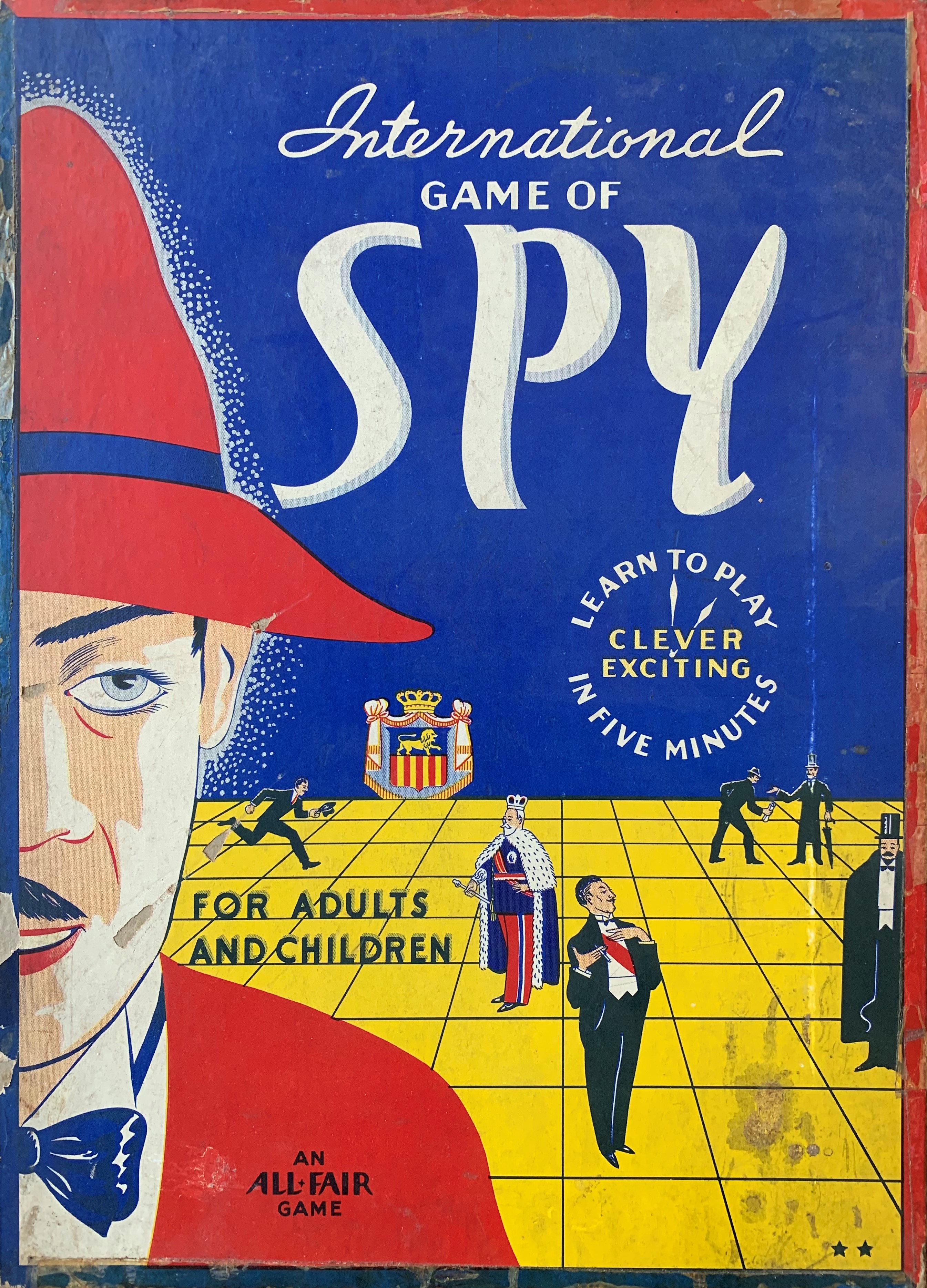 Box cover for International Game of Spy