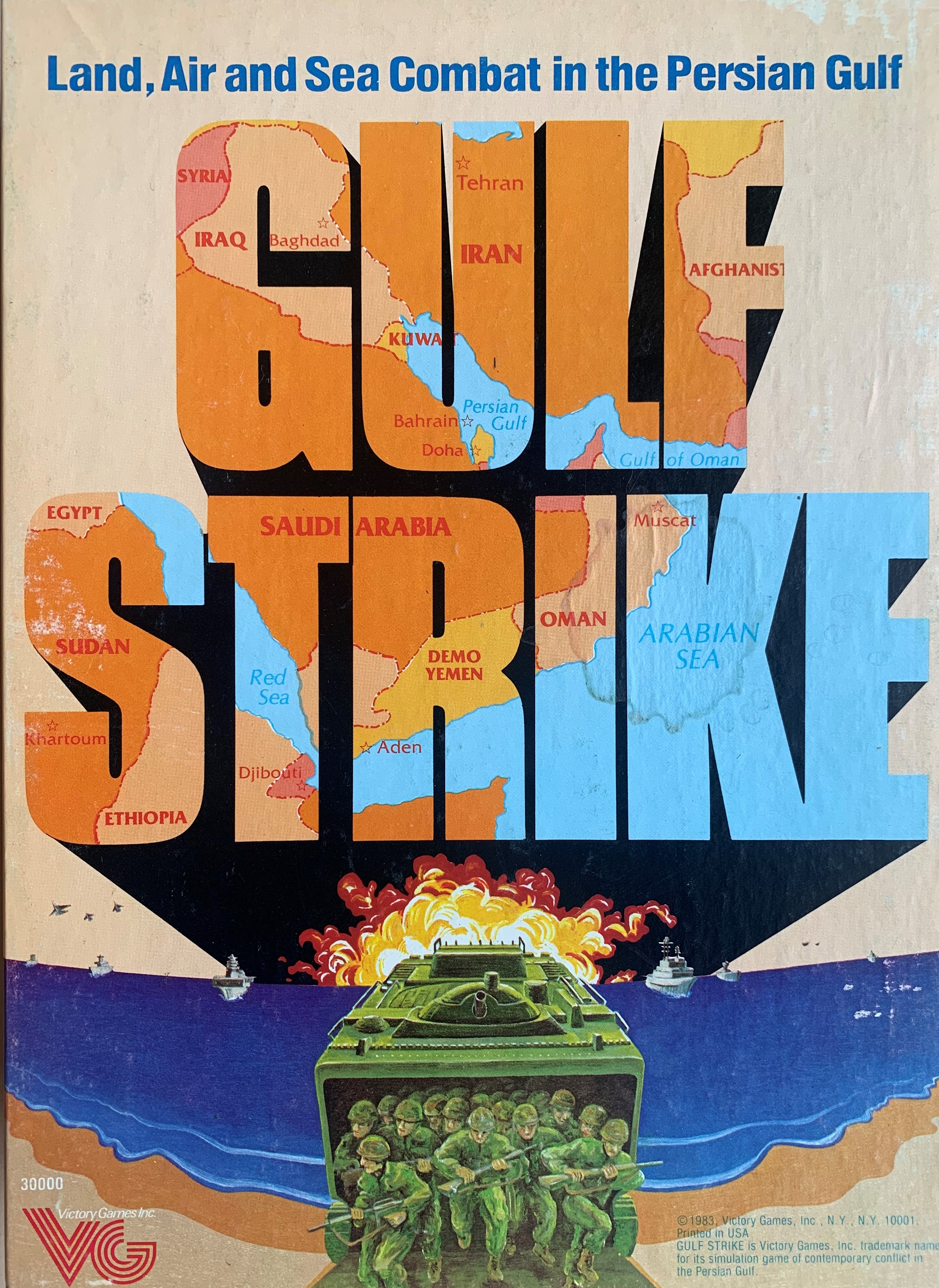Gulf Strike Box Cover