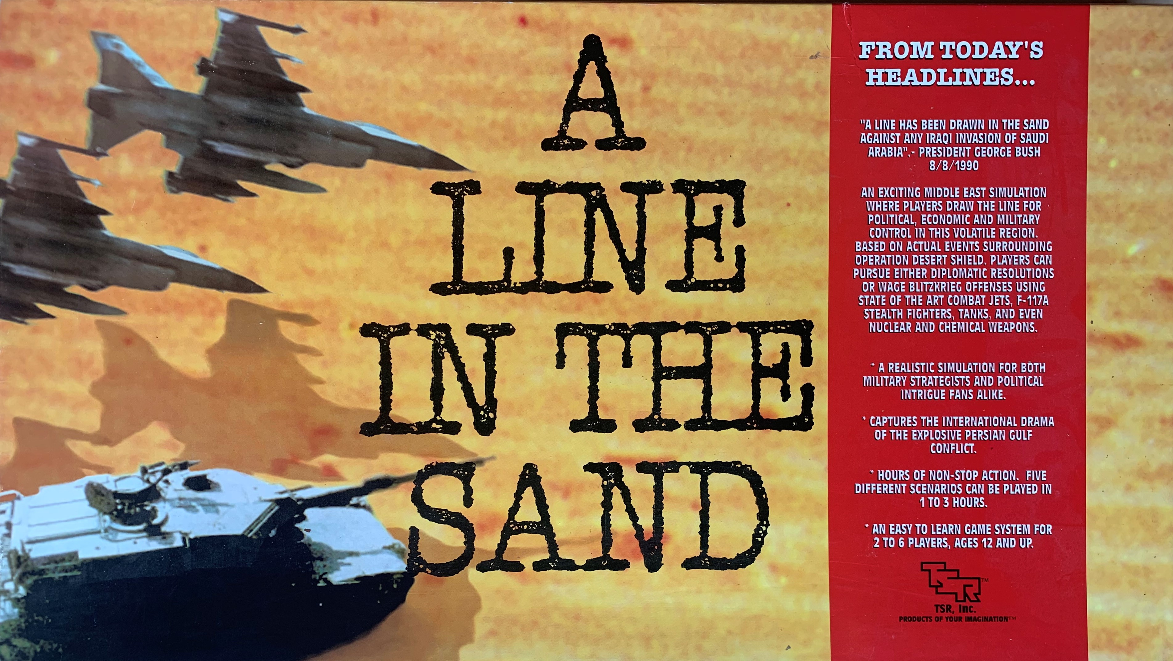 Line In The Sand Box Cover