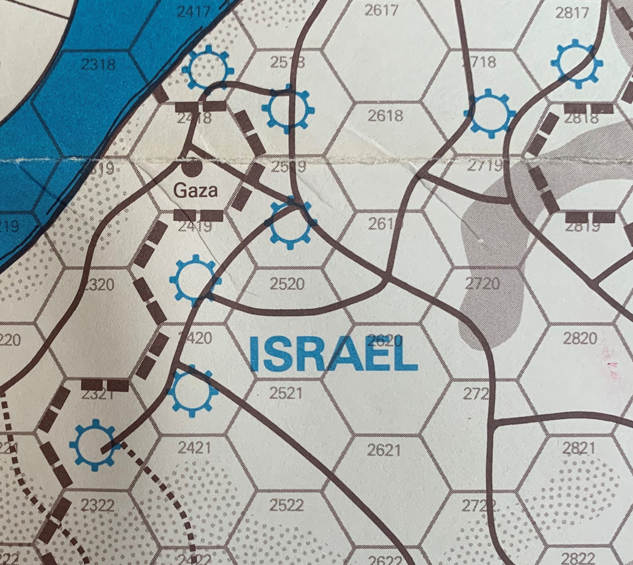 Sinai Map Detail
