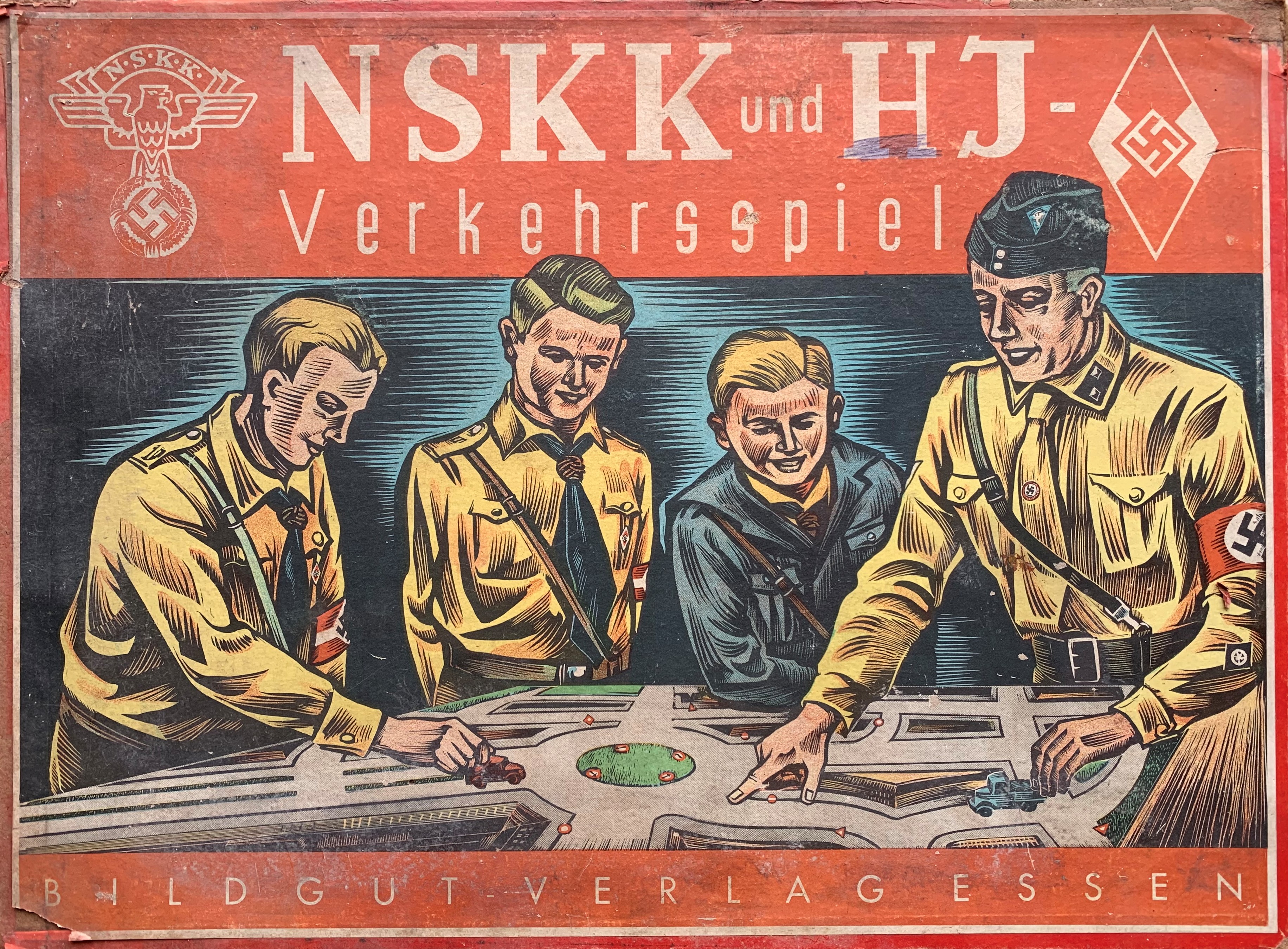 Box cover for NSKK & HJ Verkehrsspiel