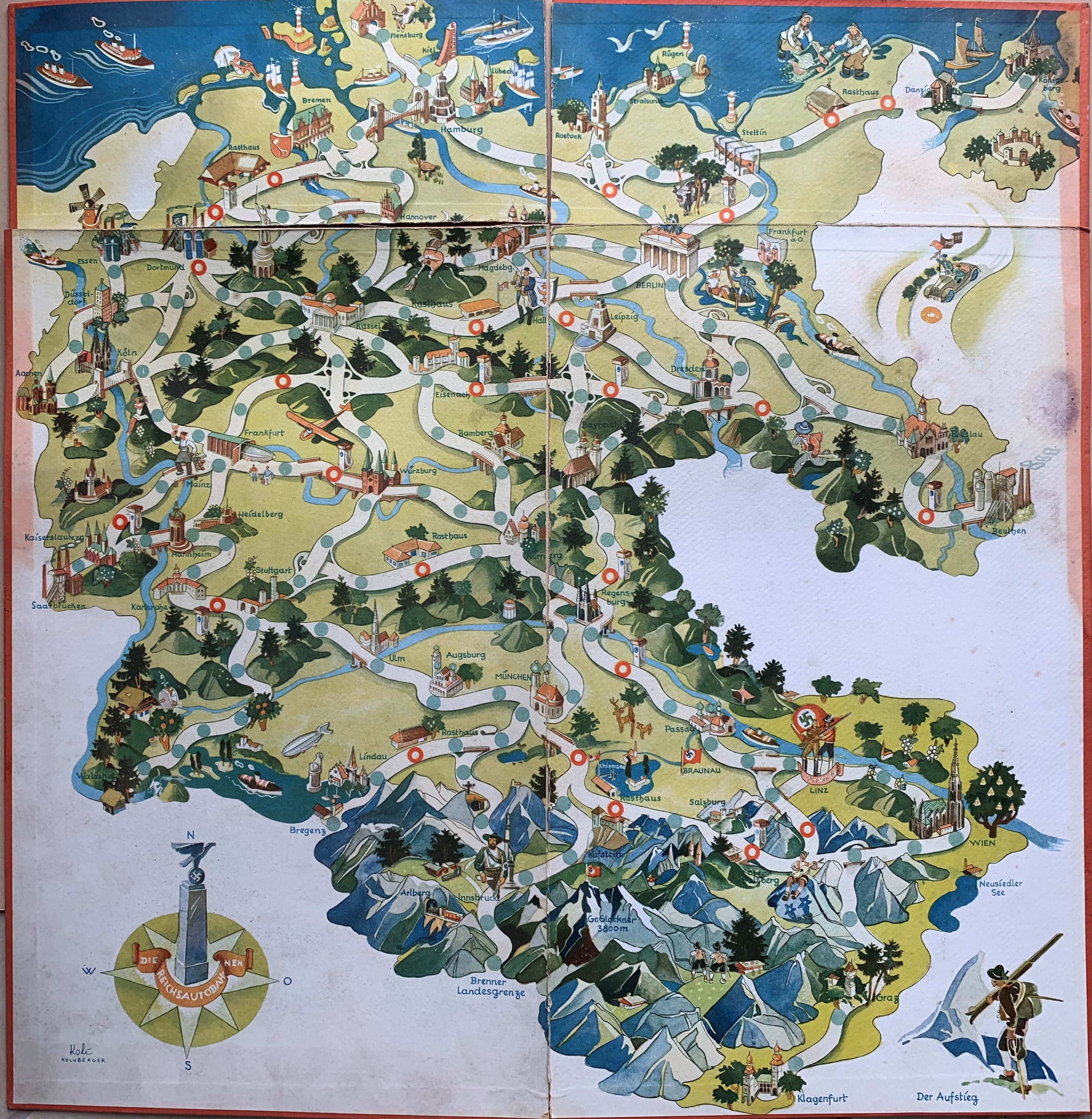 Board for Auf der Reichsautobahn durch Grossdeutschland