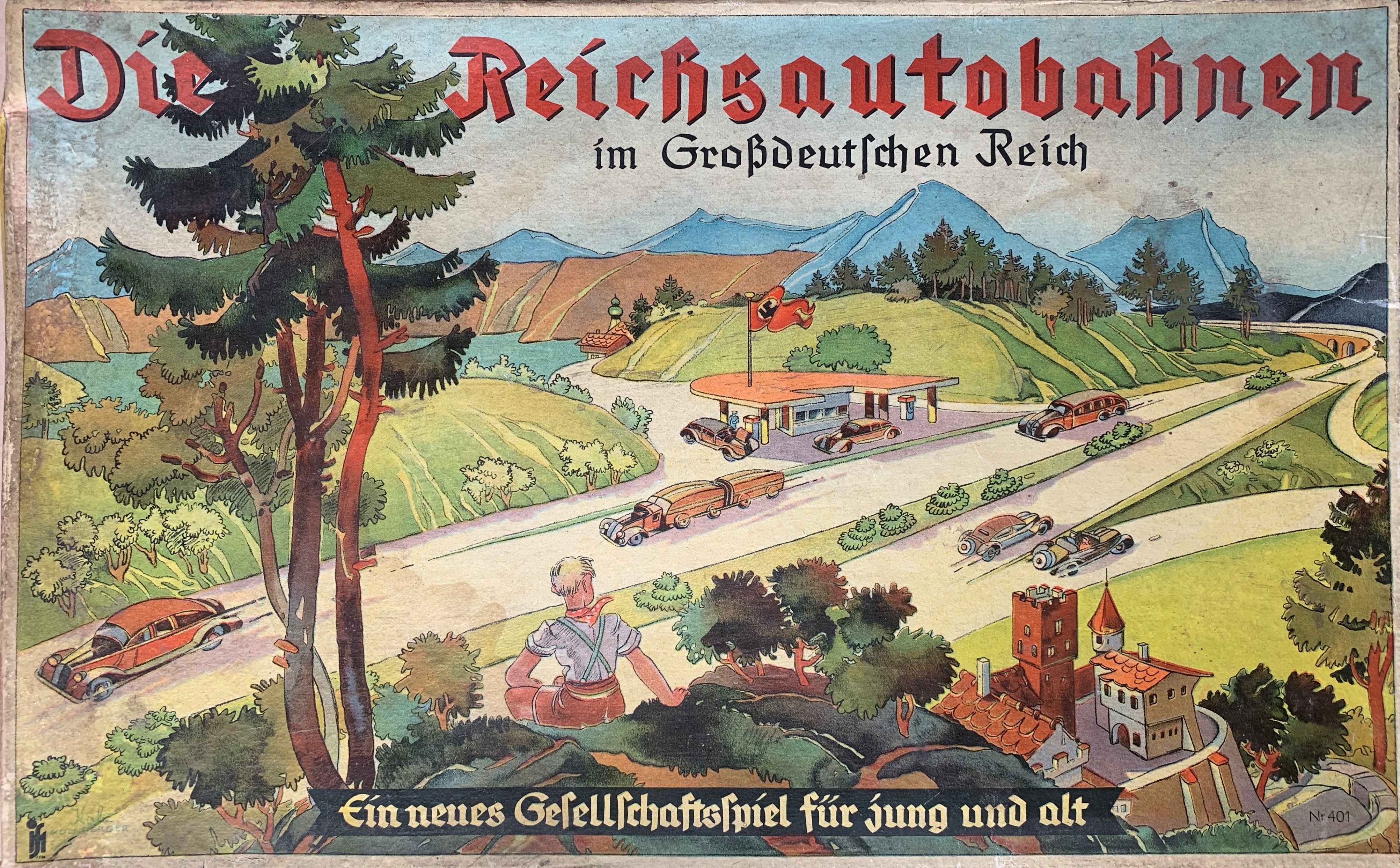 Box cover for Auf der Reichsautobahn durch Grossdeutschland