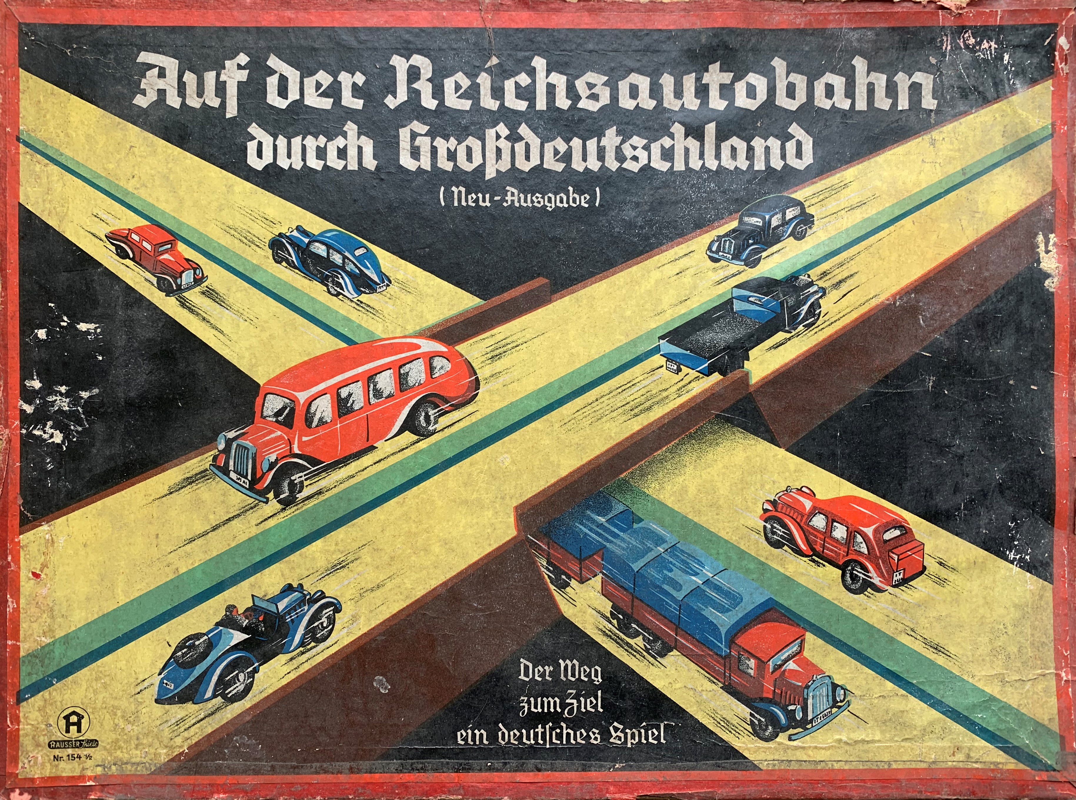 Box cover for Die Reichsautobahnen im Grossdeutschen Reich
