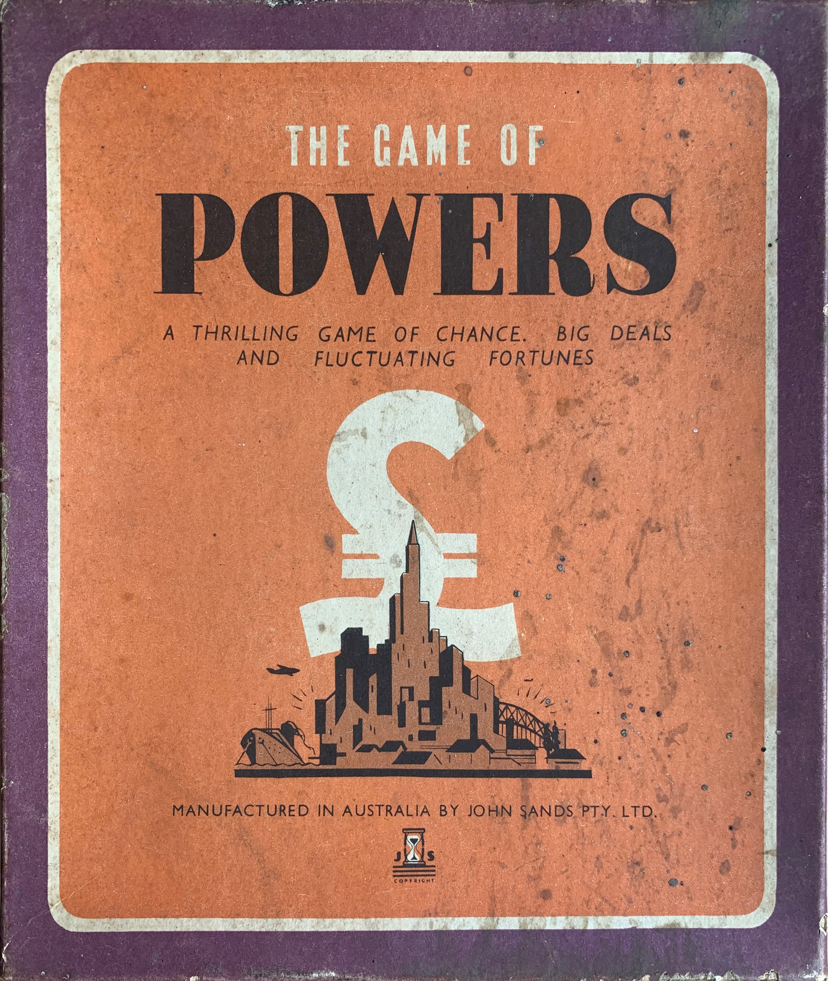 Box cover for The Game of Powers