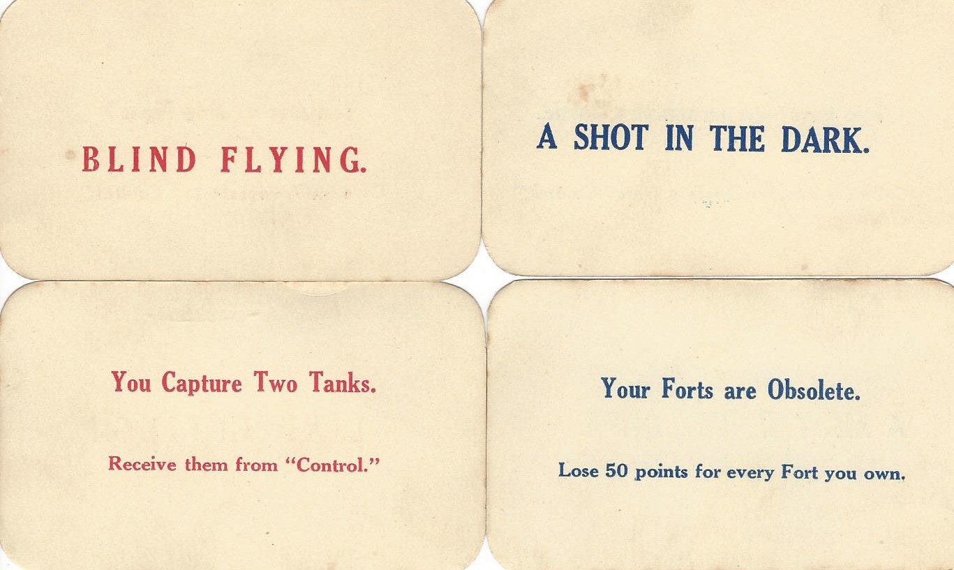 A Shot in the Dark and Blind Flying cards from Supremacy