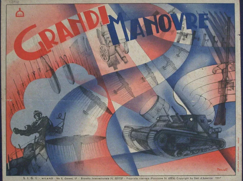 Cover of Le Grandi Manovre from the Dan Cermak collection