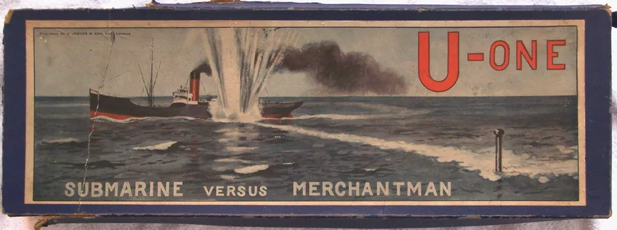 Box for the U-one submarine game from the Dan Cermak collection
