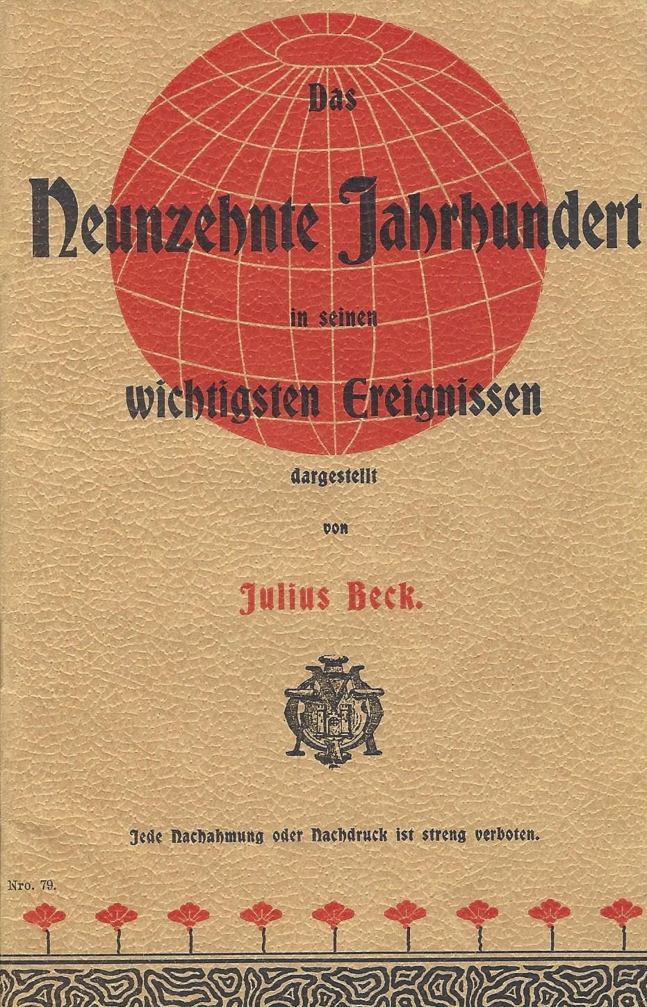 Rules booklet pages from Das Neunzehnte Jahrhundert