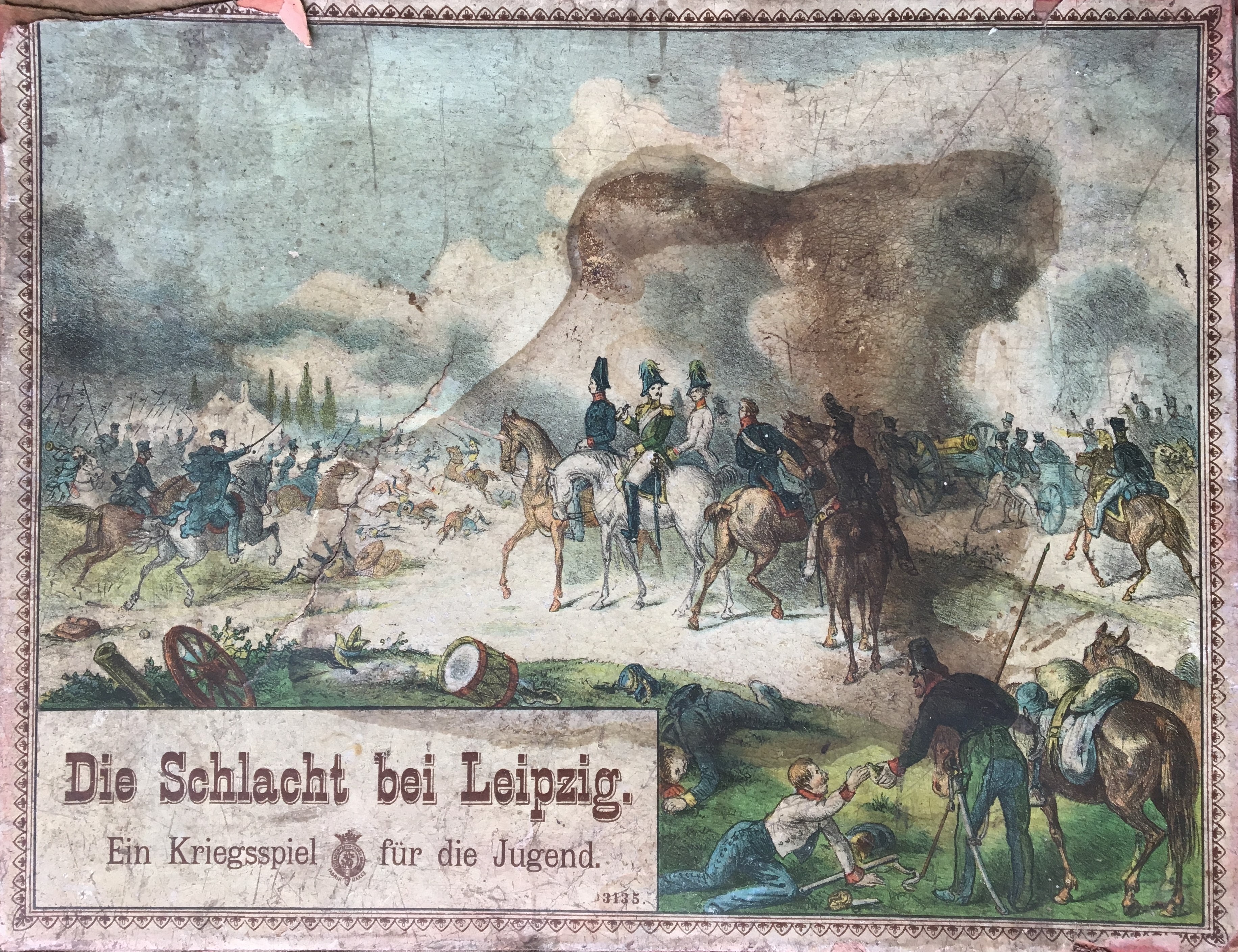 Box cover for Die Schlacht bei Leipzig
