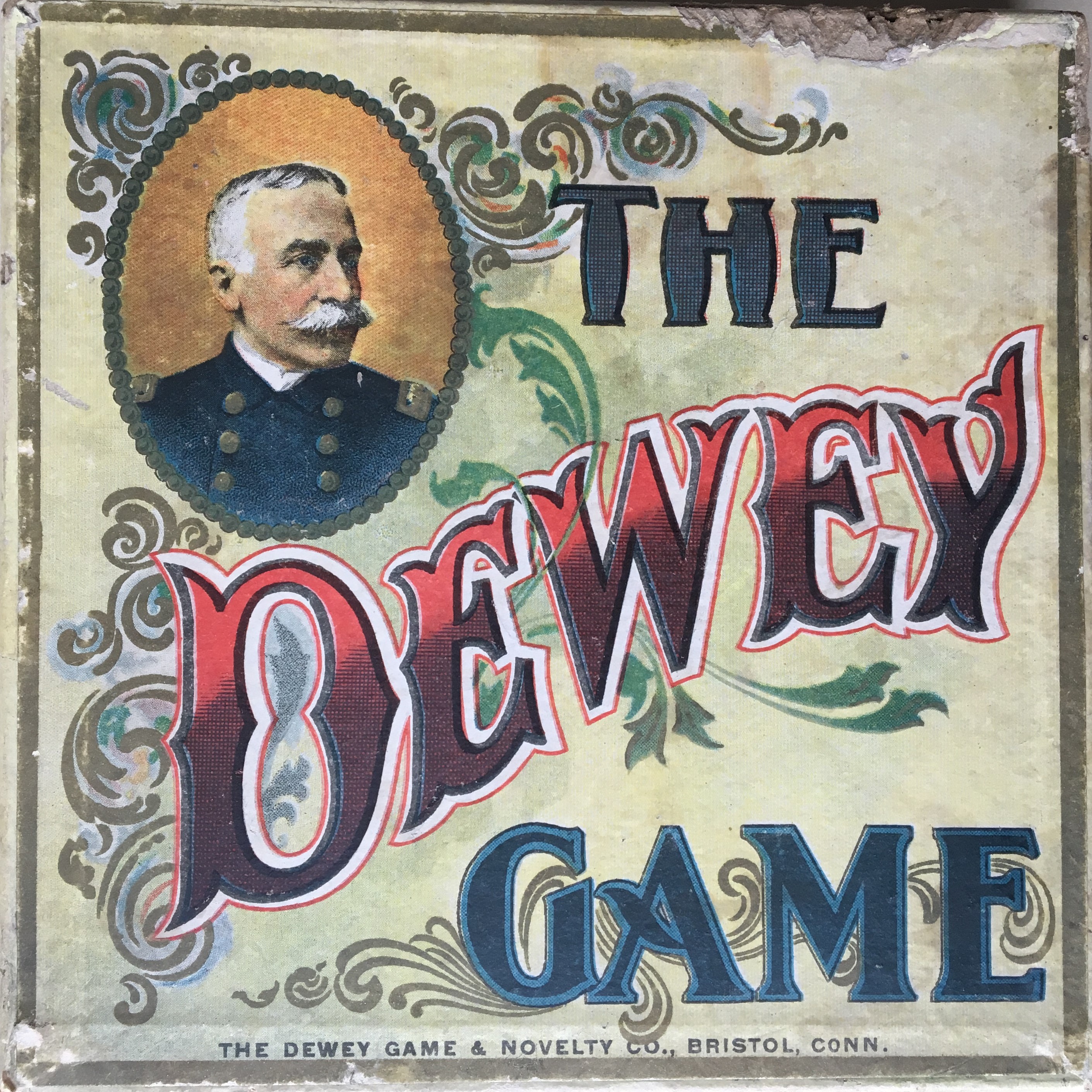 Box cover for The Dewey Game