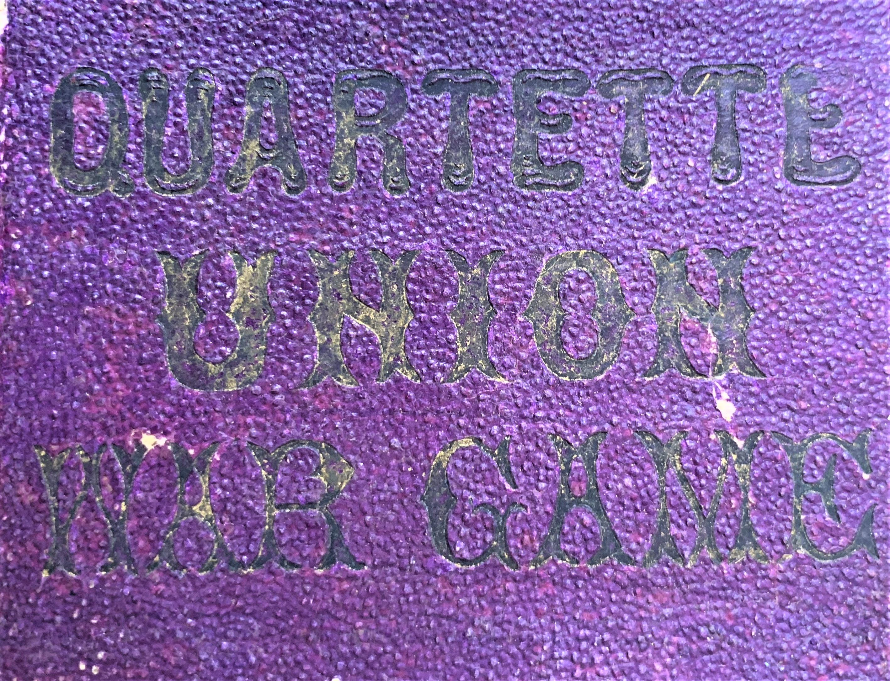 Box for the Quartette Union War Game
