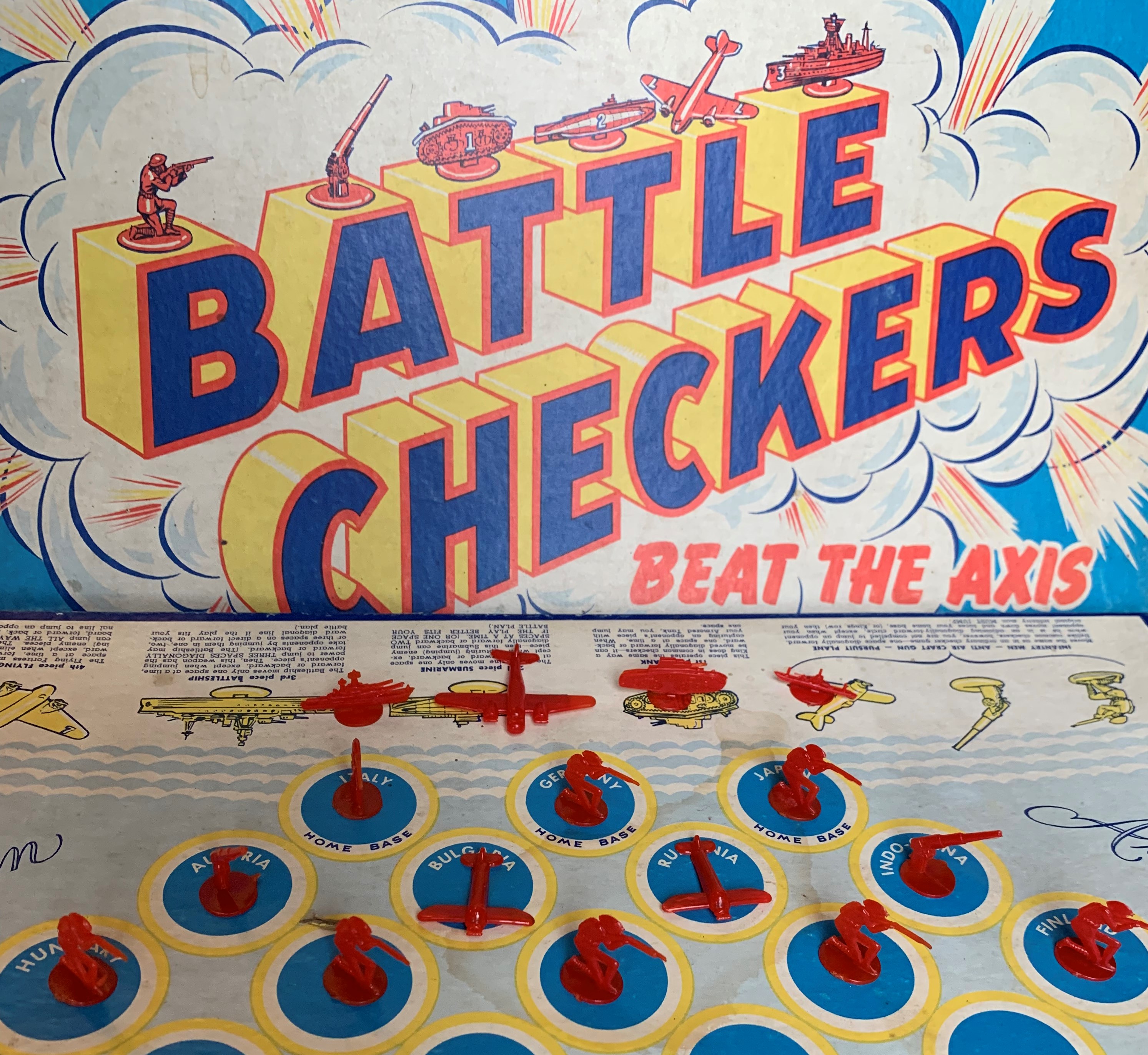 Battle Checkers Pieces