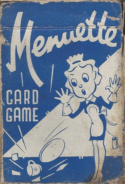 Box cover for Menuette card game