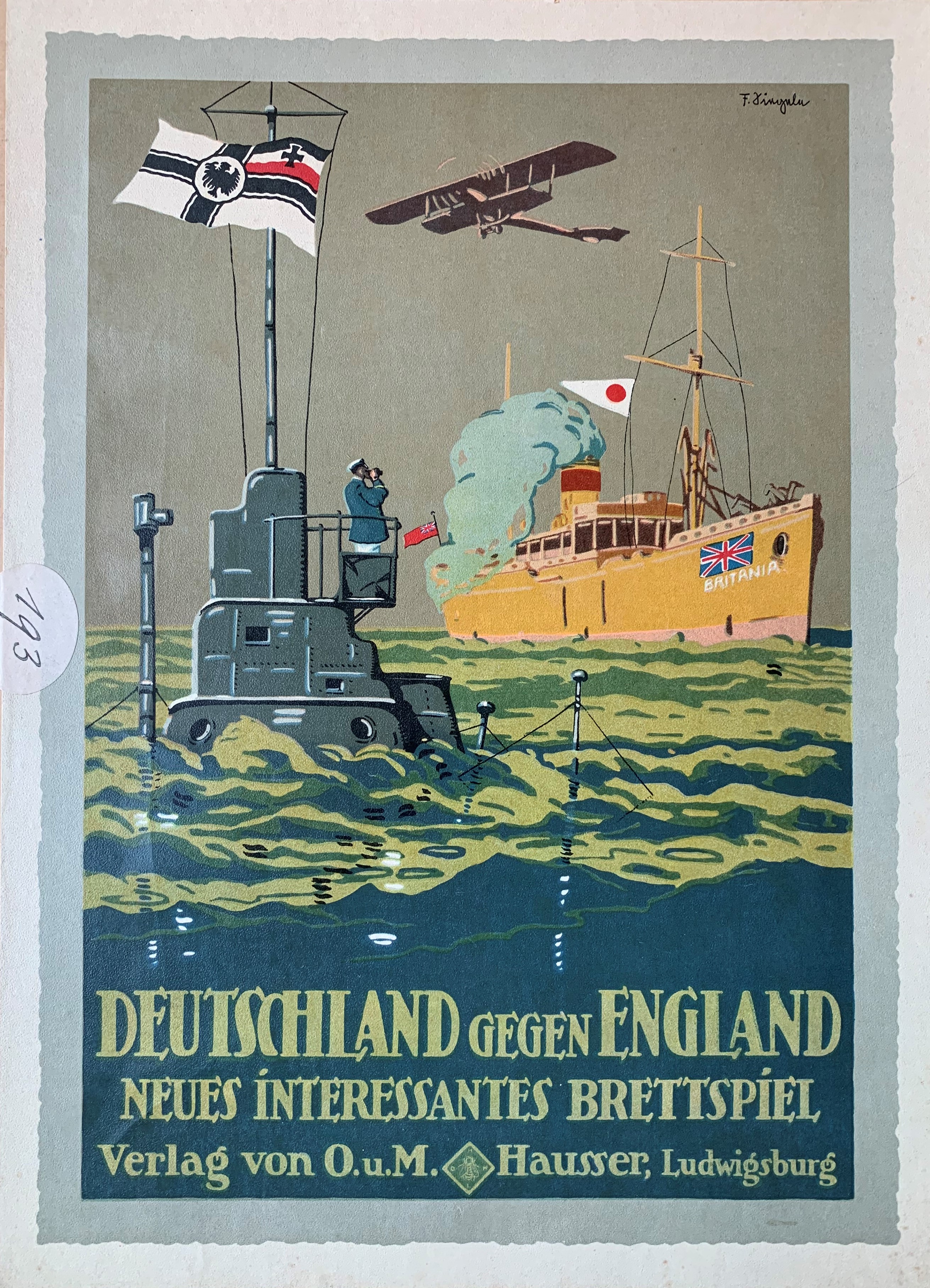 Cover art for Deutschland gegen England