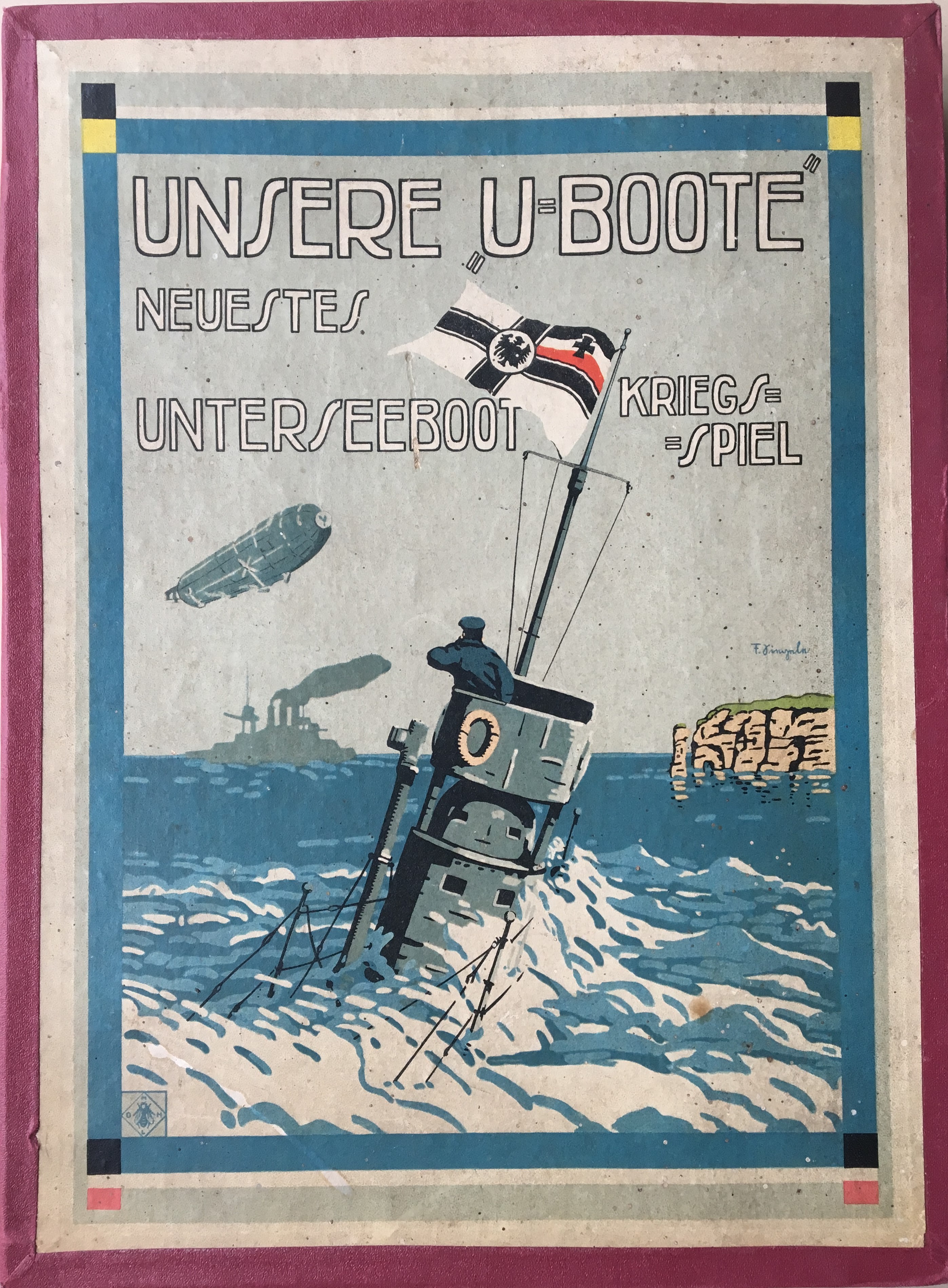 Box cover for Unsere U-boote neuestes