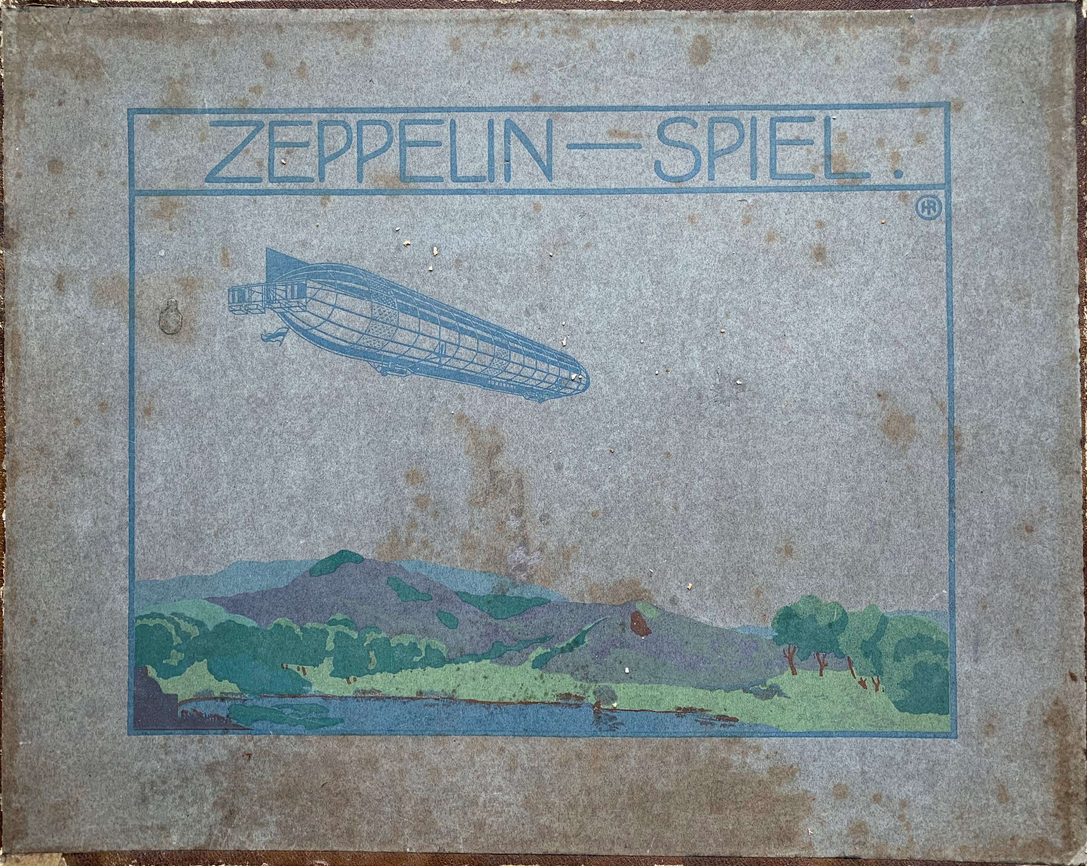 Box cover for Zeppelin-Spiel