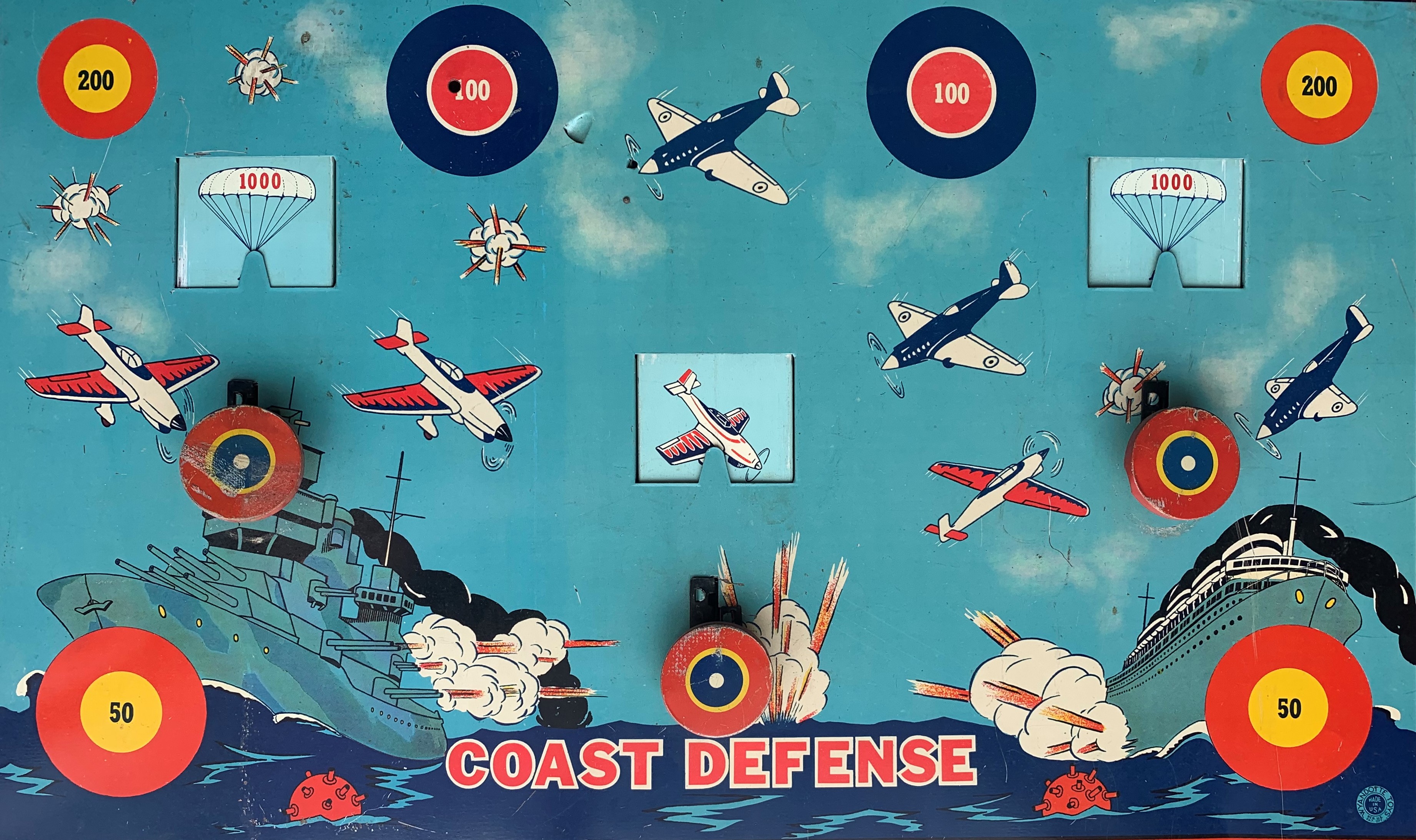 Coast Defense Target Board