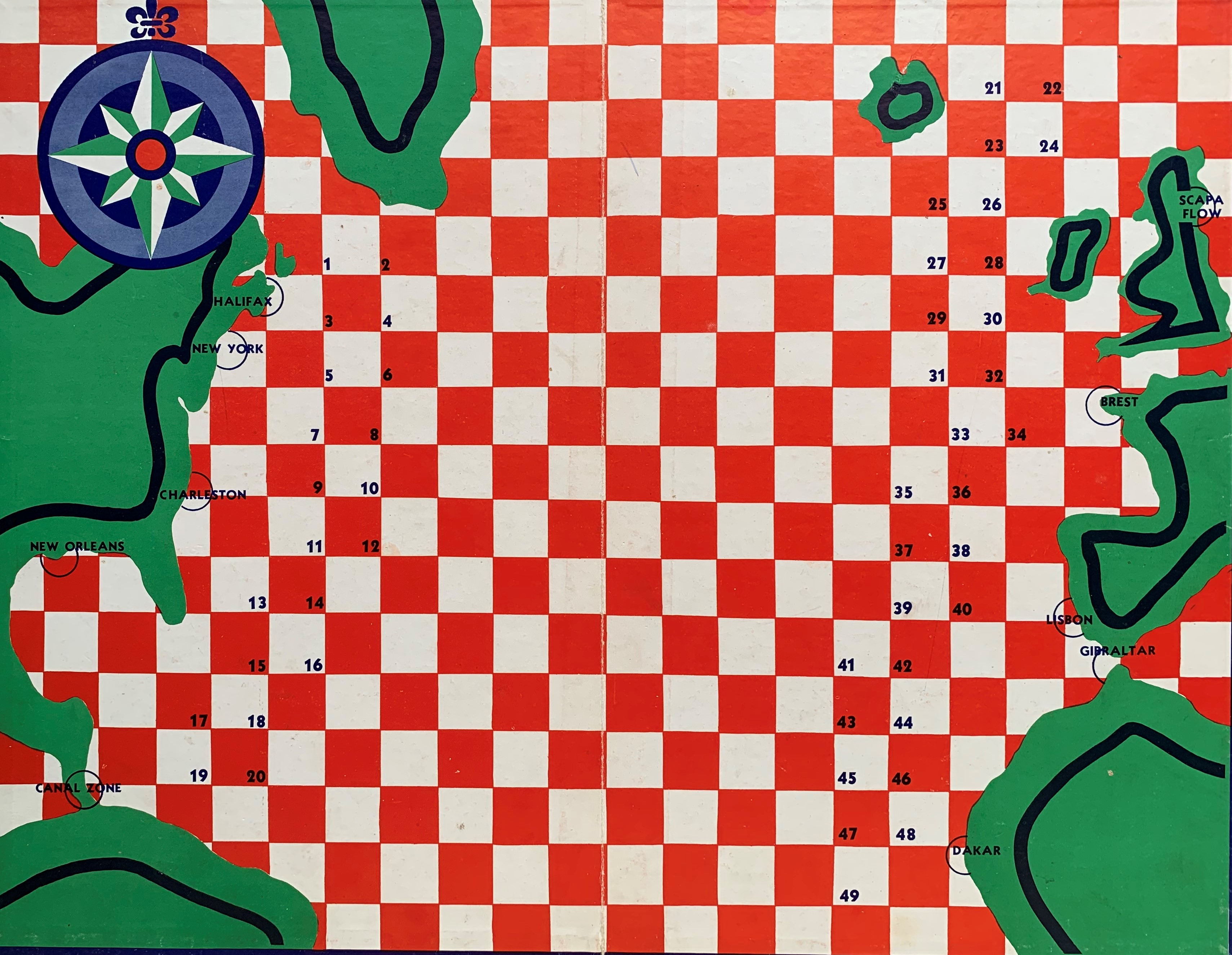 Game Of Defense Atlantic Board
