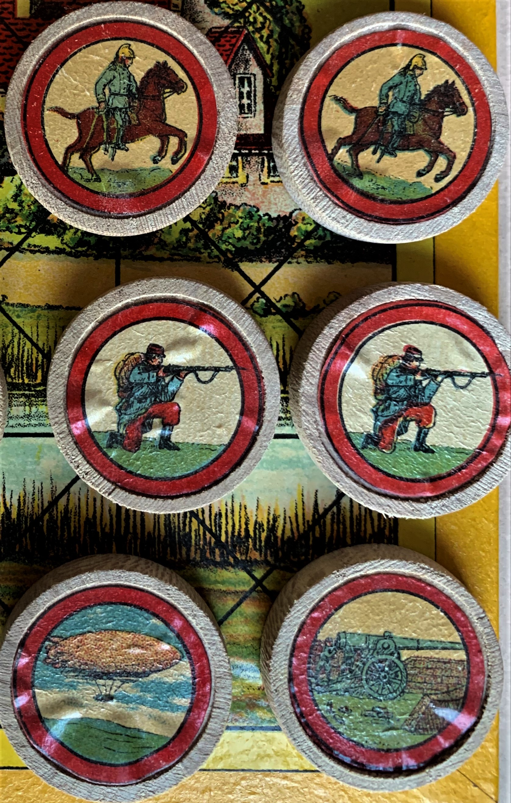 Playing pieces from Las Guerras Modernas