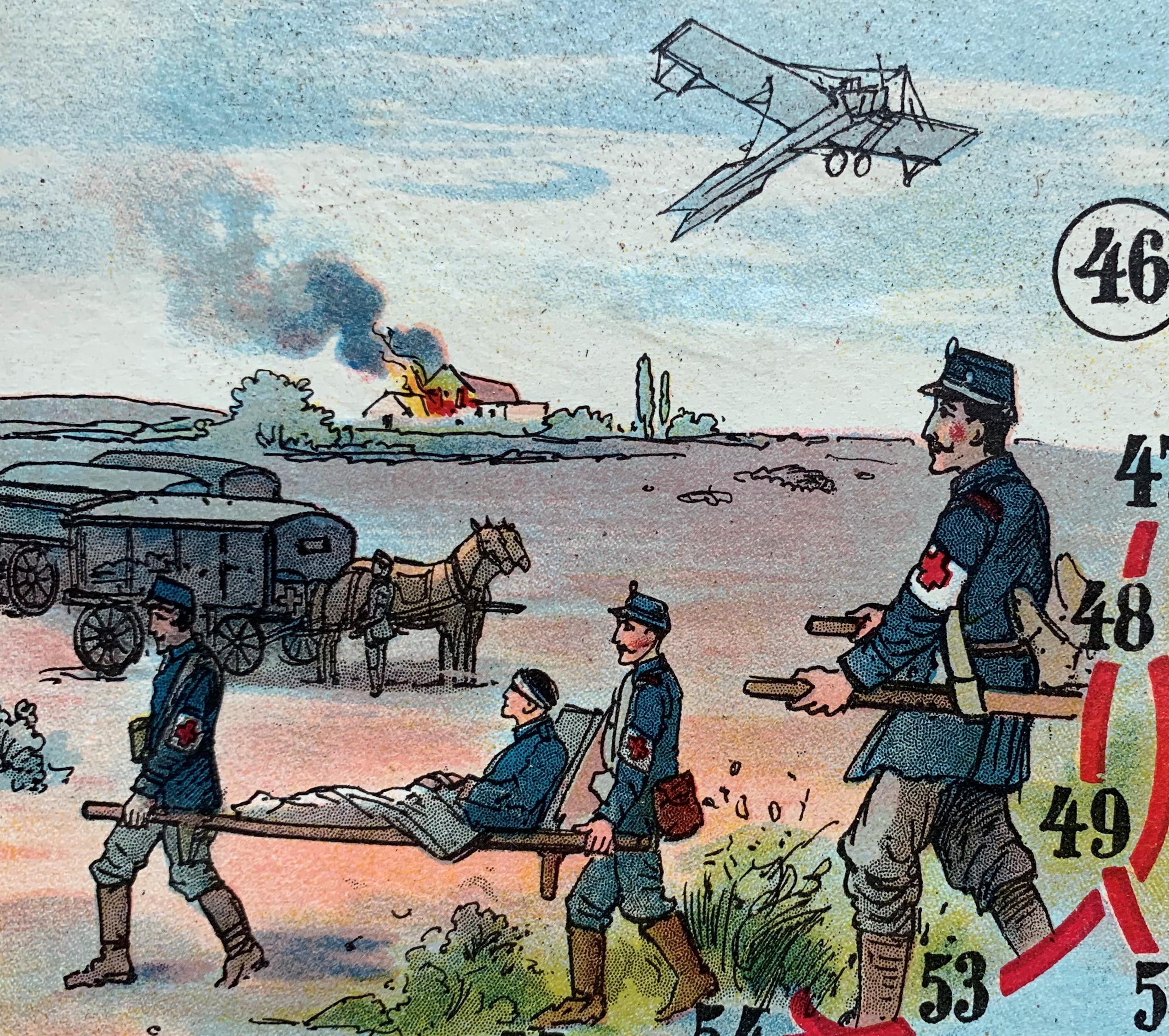 Stretcher bearers from Unterm Roten Kreuz