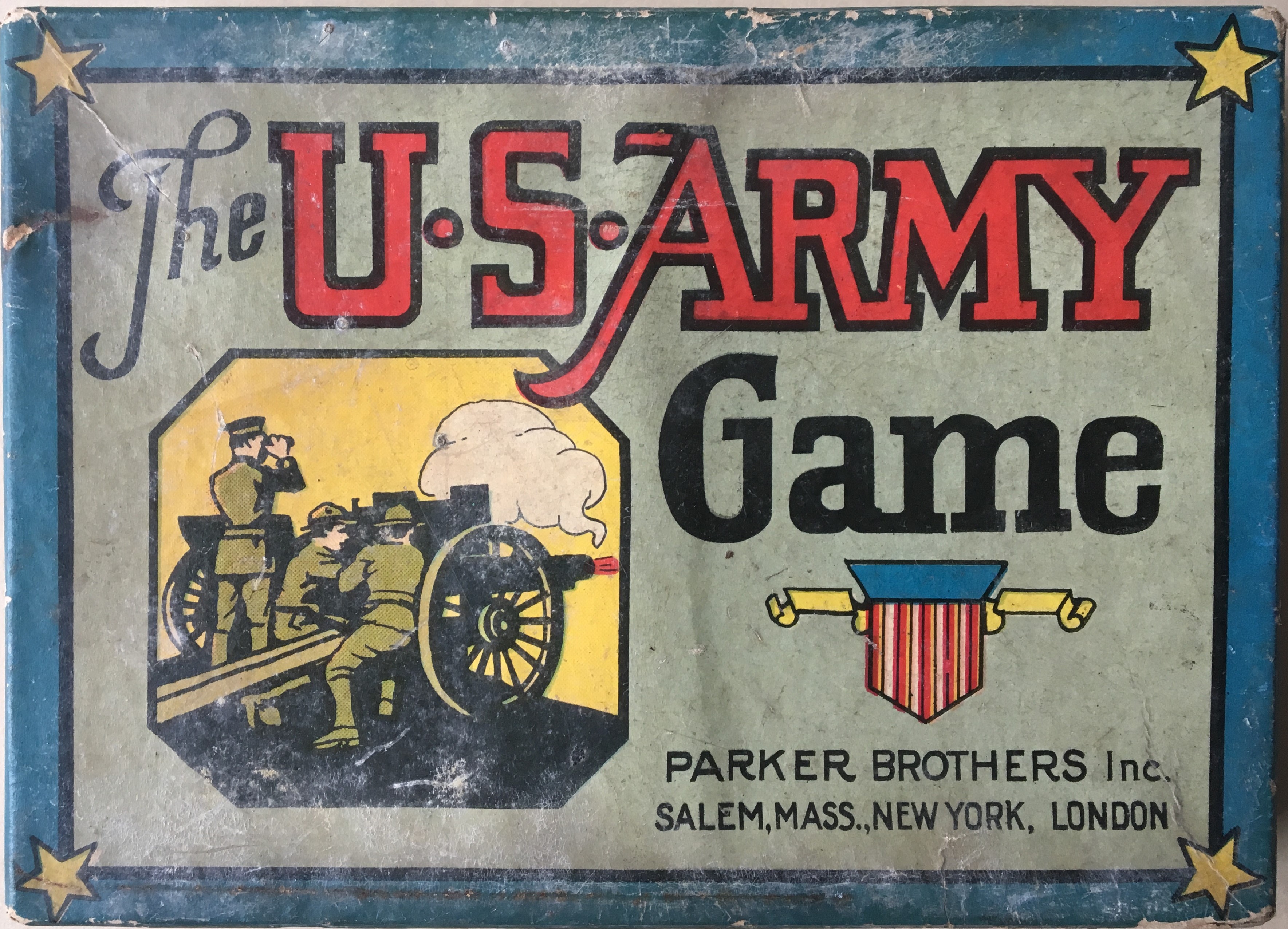 Box cover for The U.S. Army Game
